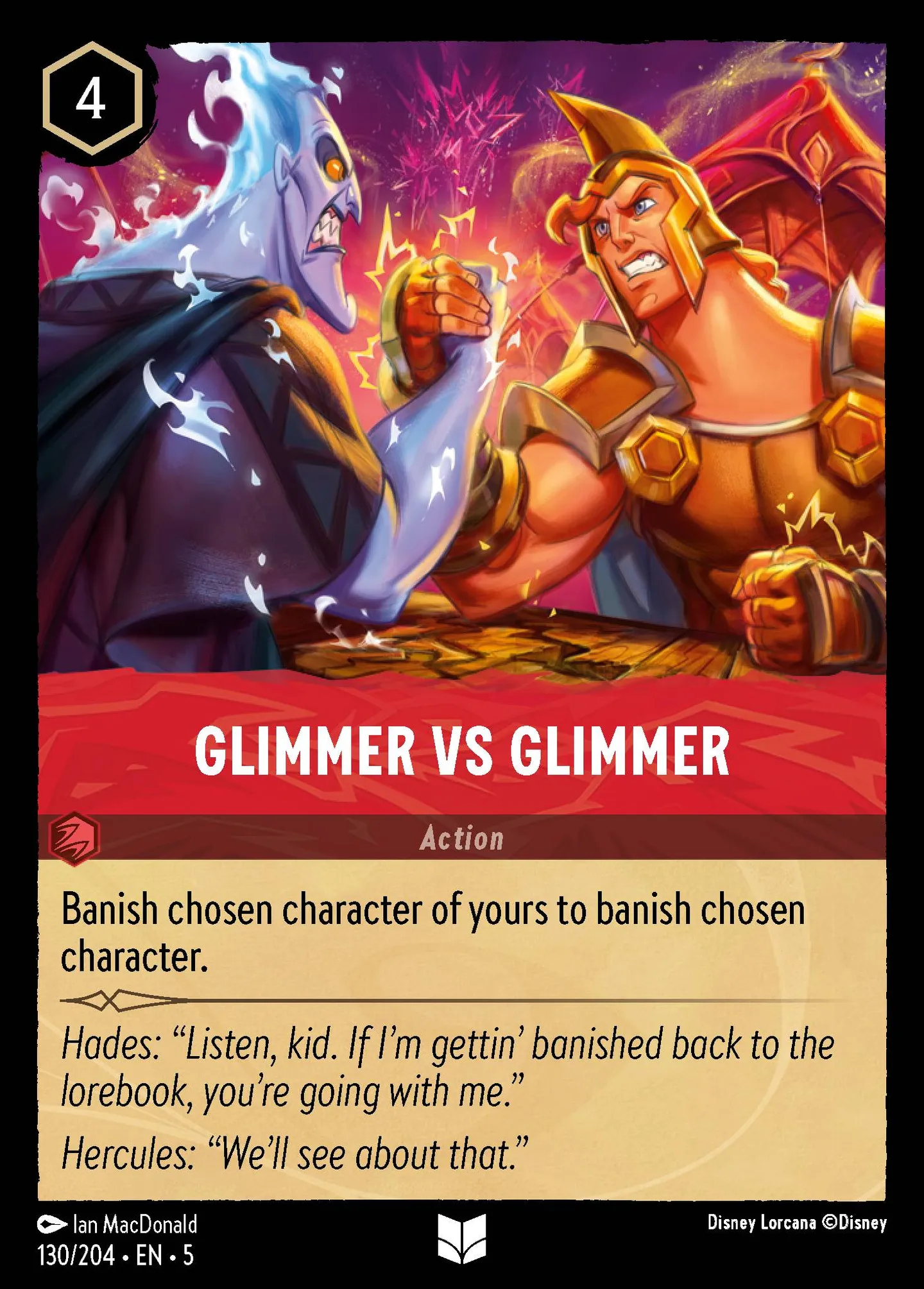 Glimmer contre Glimmer — Shimmering Skies — Lorcana