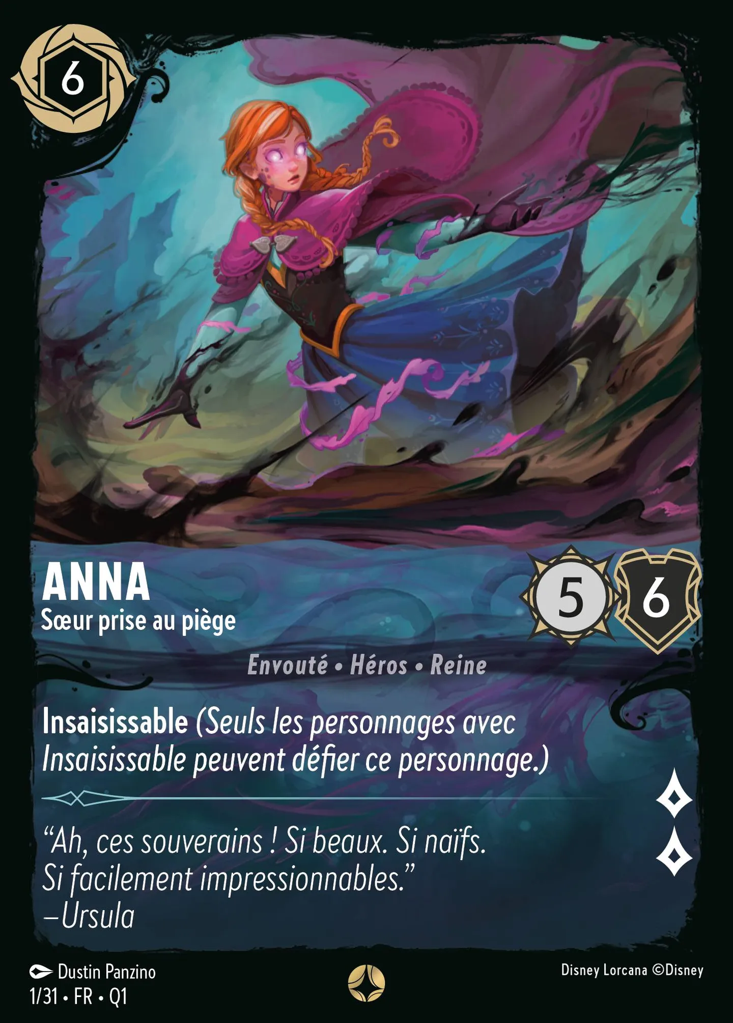 Anna - Soeur prise au piège — Illumineer's Quest: Deep Trouble — Lorcana