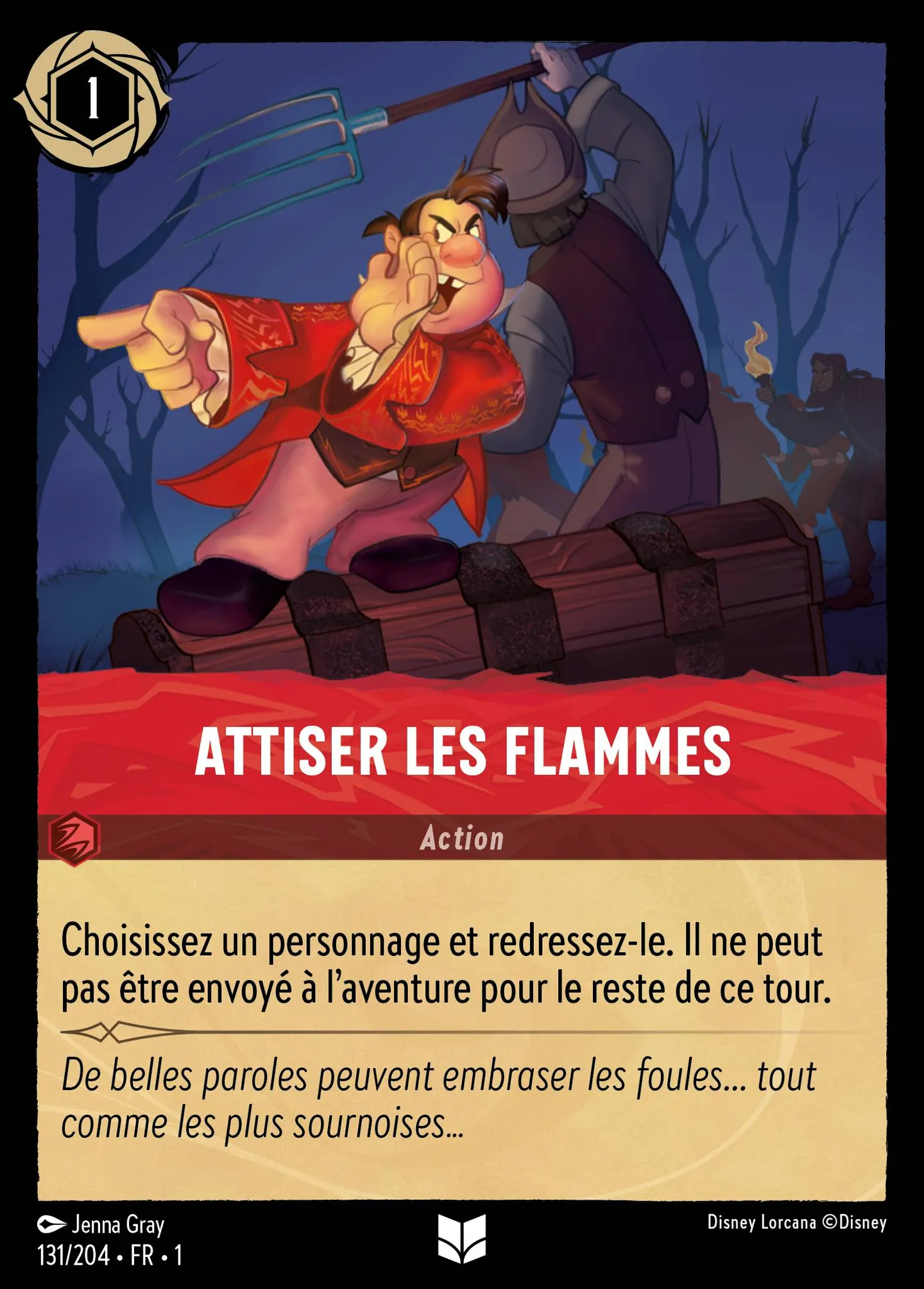 Attiser les flammes — The First Chapter — Lorcana