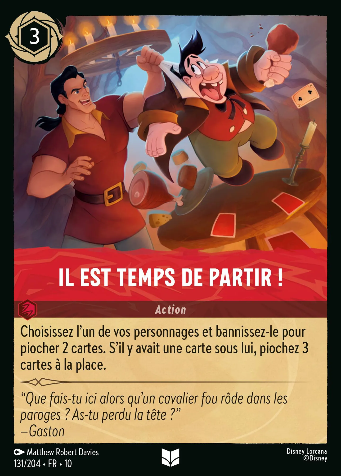 Il est temps de partir ! — Whispers in the Well — Lorcana