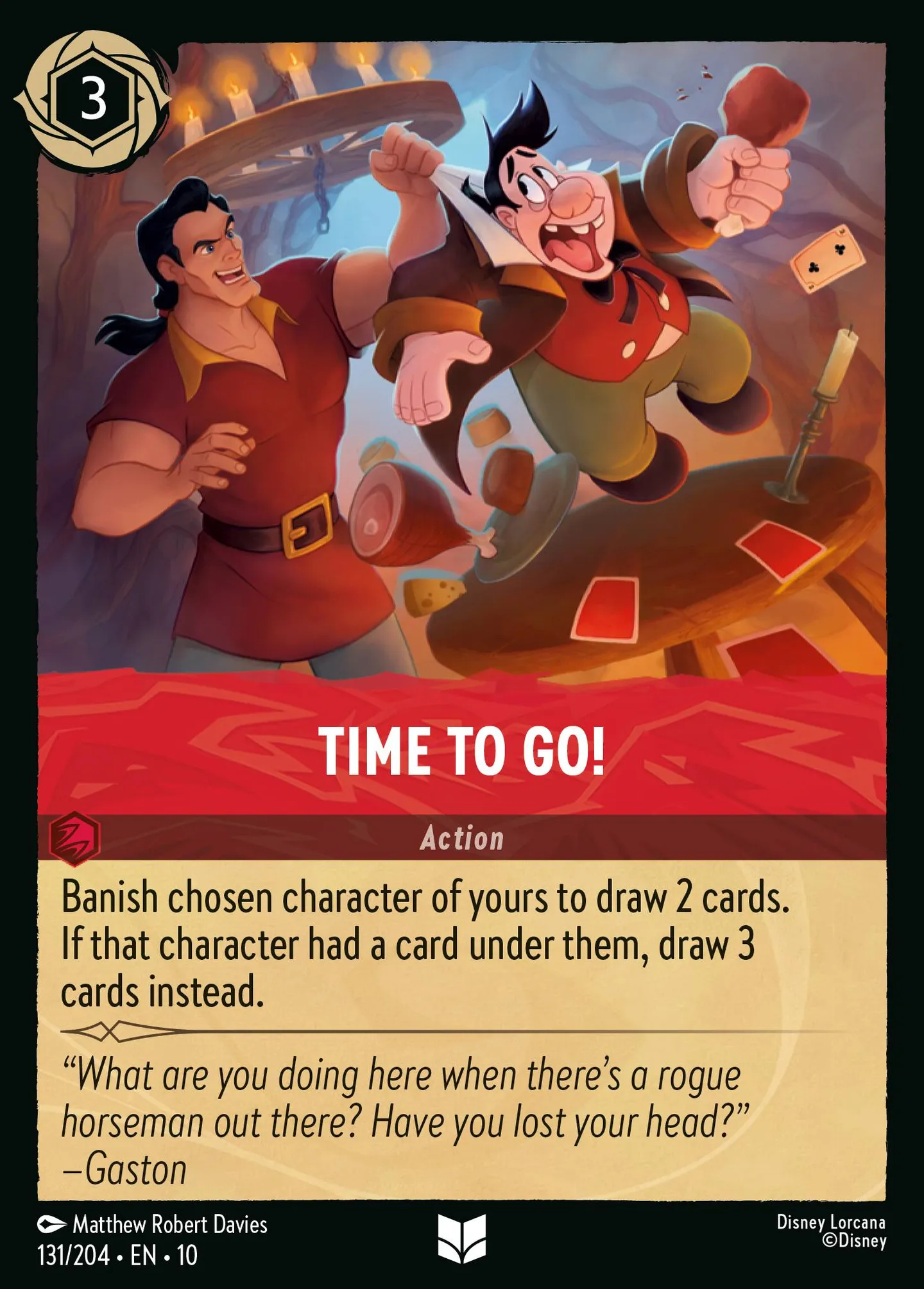 Time to Go! — Whispers in the Well — Lorcana