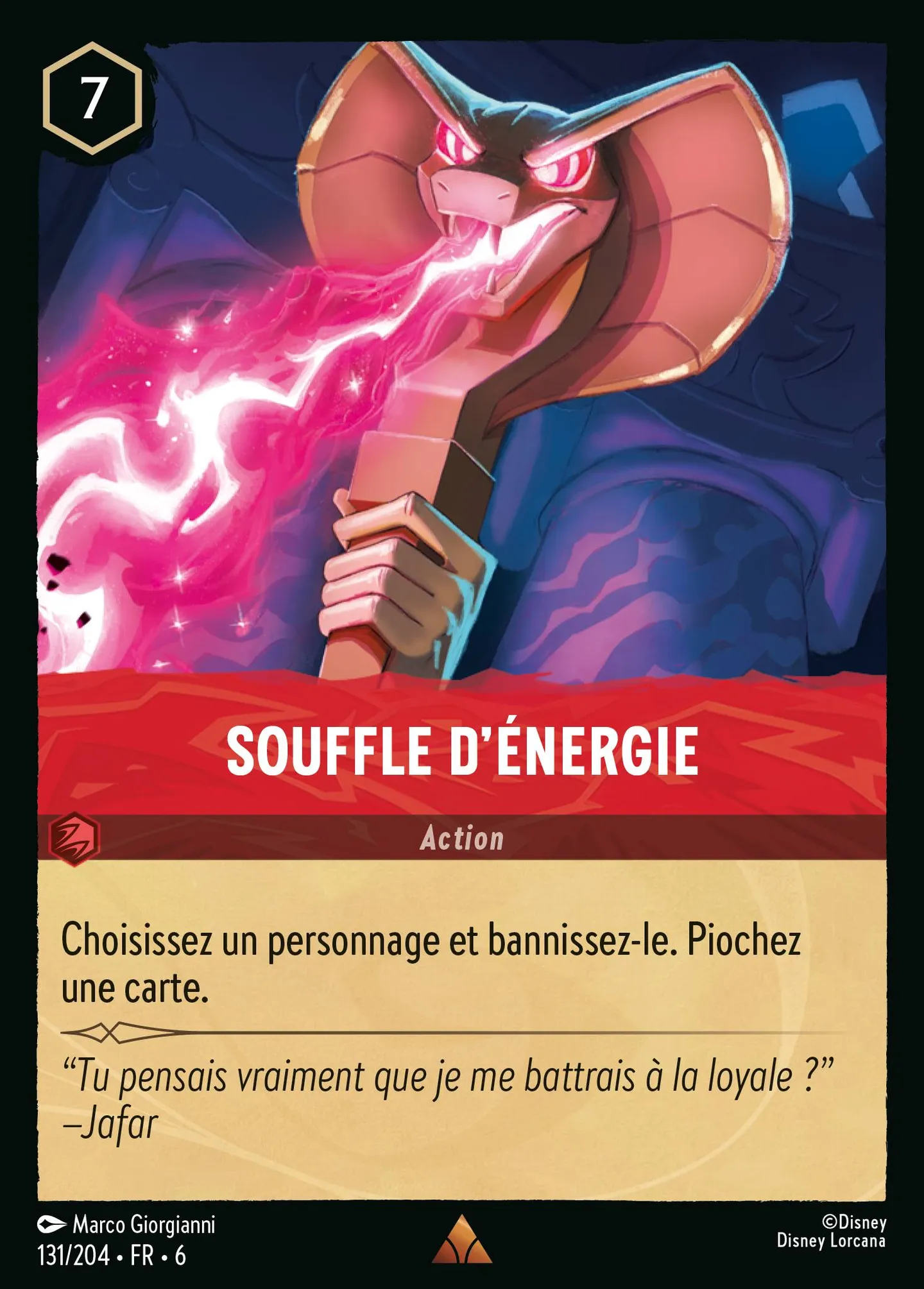 Souffle d'énergie — Azurite Sea — Lorcana