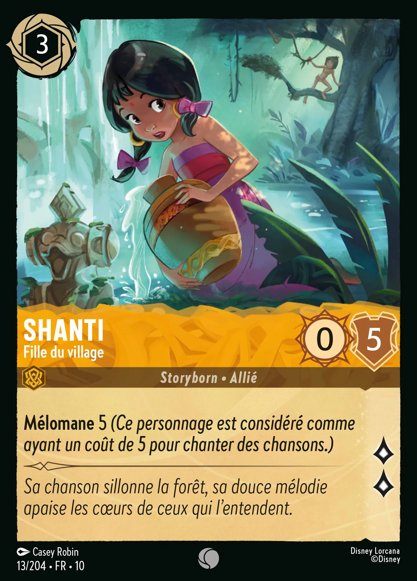 Shanti - Fille du village — Whispers in the Well — Lorcana