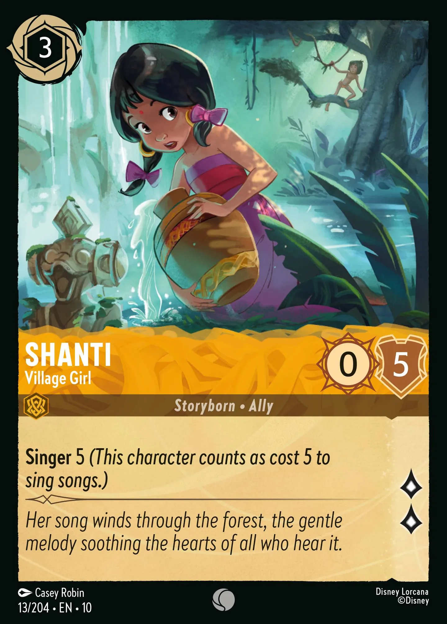 Shanti - Fille du village — Whispers in the Well — Lorcana