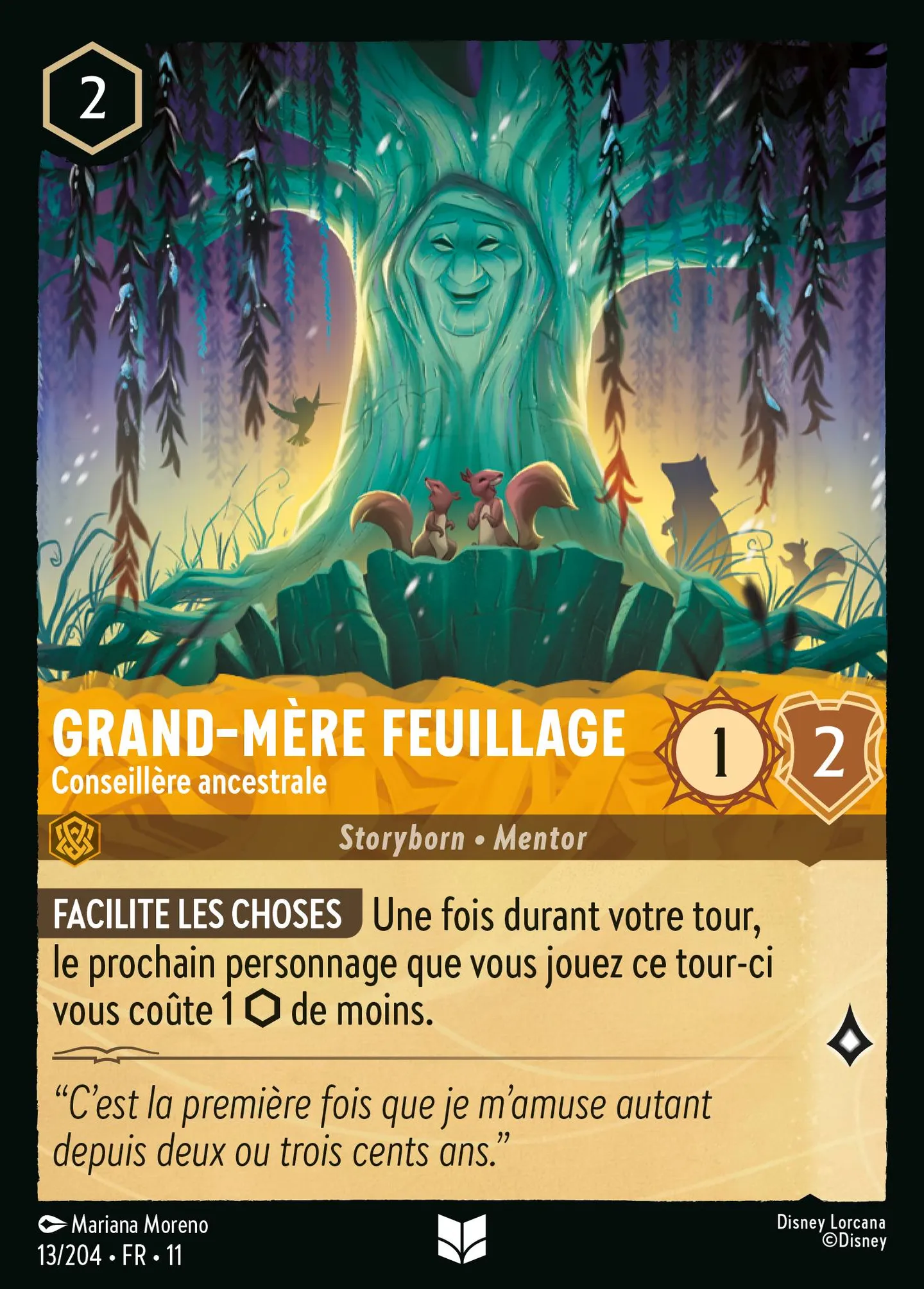 Grand-Mère Feuillage - Conseillère ancestrale — Winterspell — Lorcana