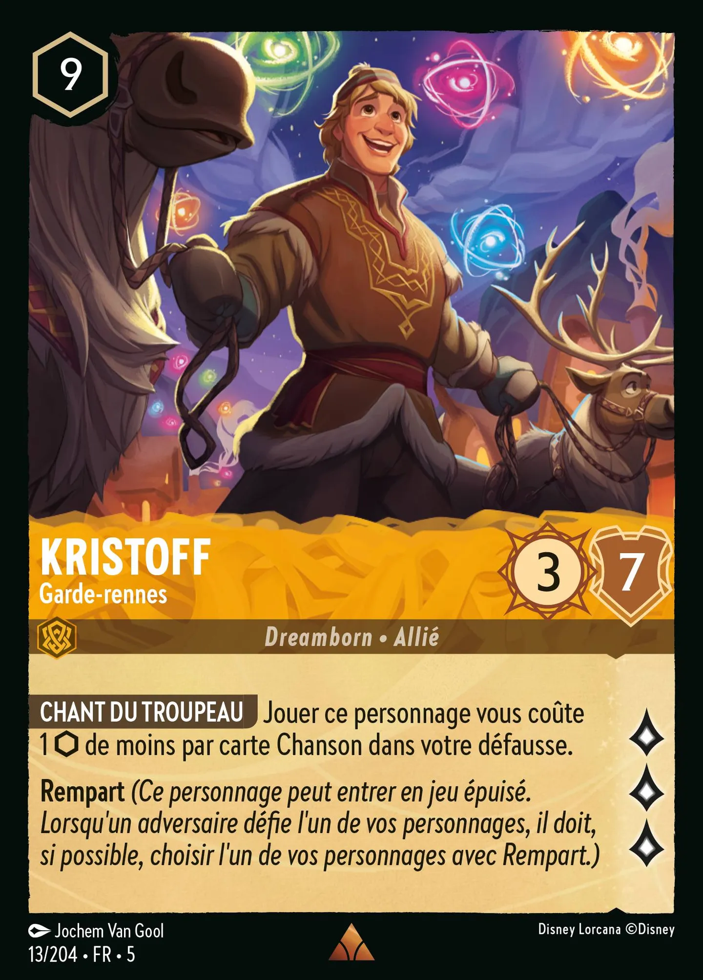 Kristoff - Garde-rennes — Shimmering Skies — Lorcana