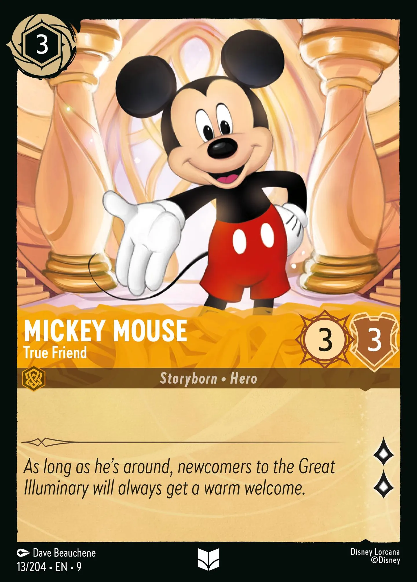 Mickey Mouse - True Friend — Fabled — Lorcana