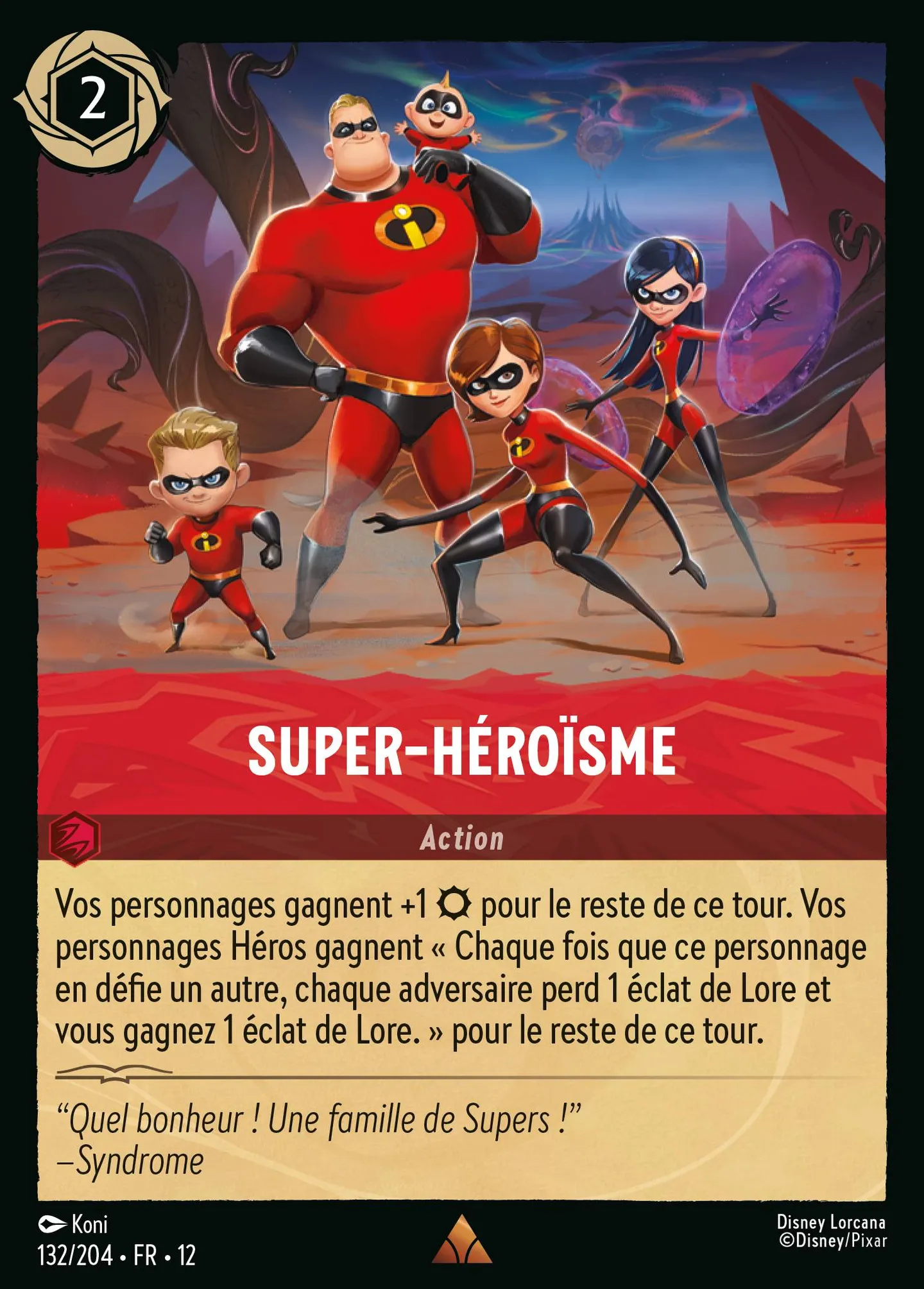 Super-héroïsme — Wilds Unknown — Lorcana