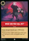 Product image for What Did You Call Me?