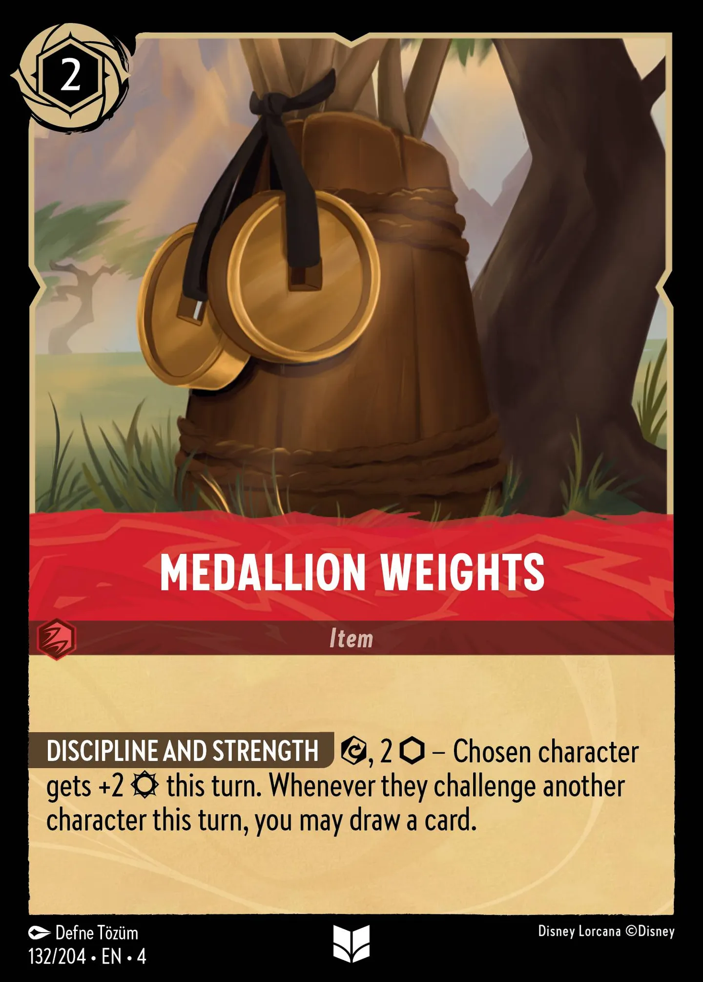 Médaillons Lestés — Ursula's Return — Lorcana