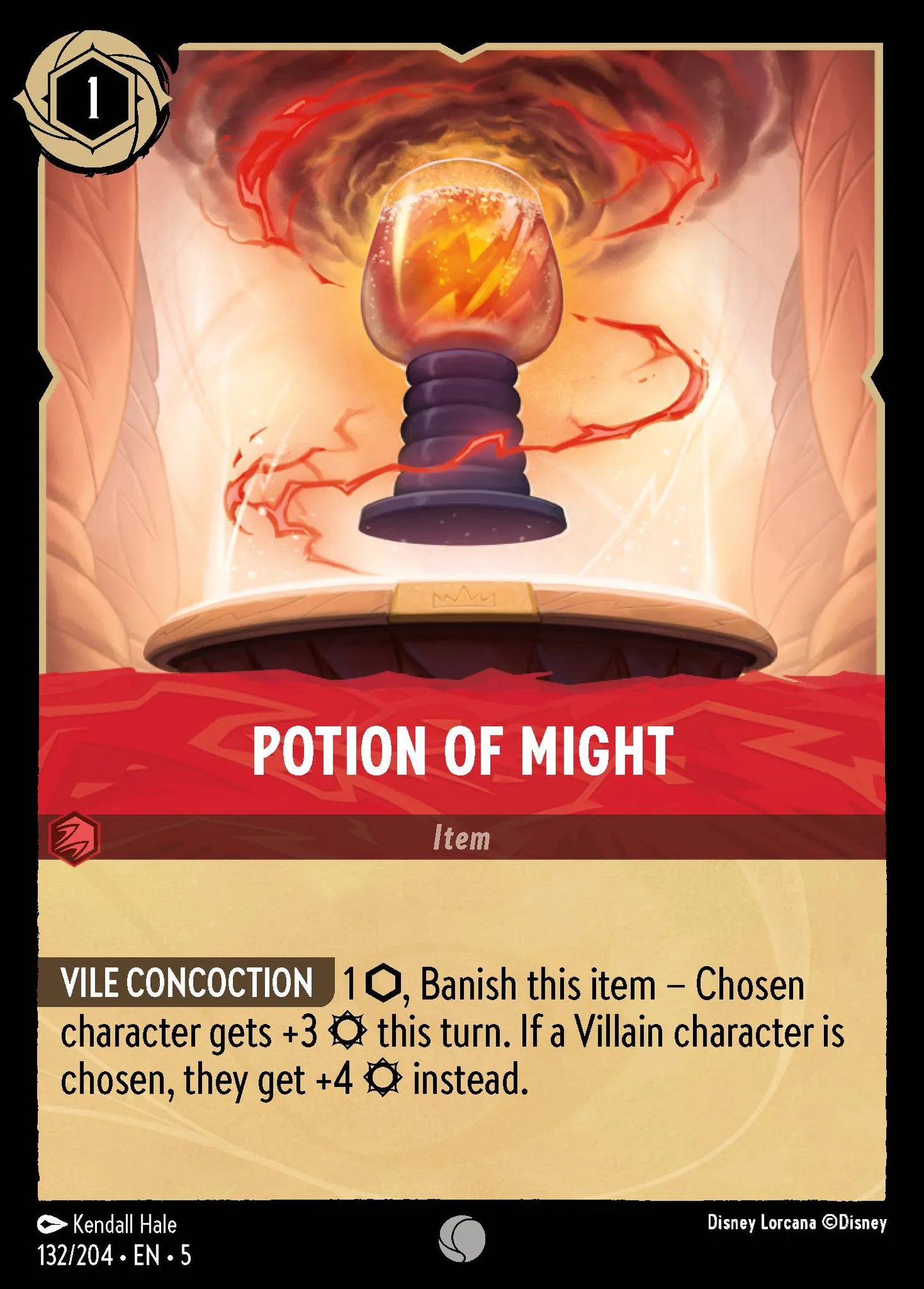 Potion de puissance — Shimmering Skies — Lorcana