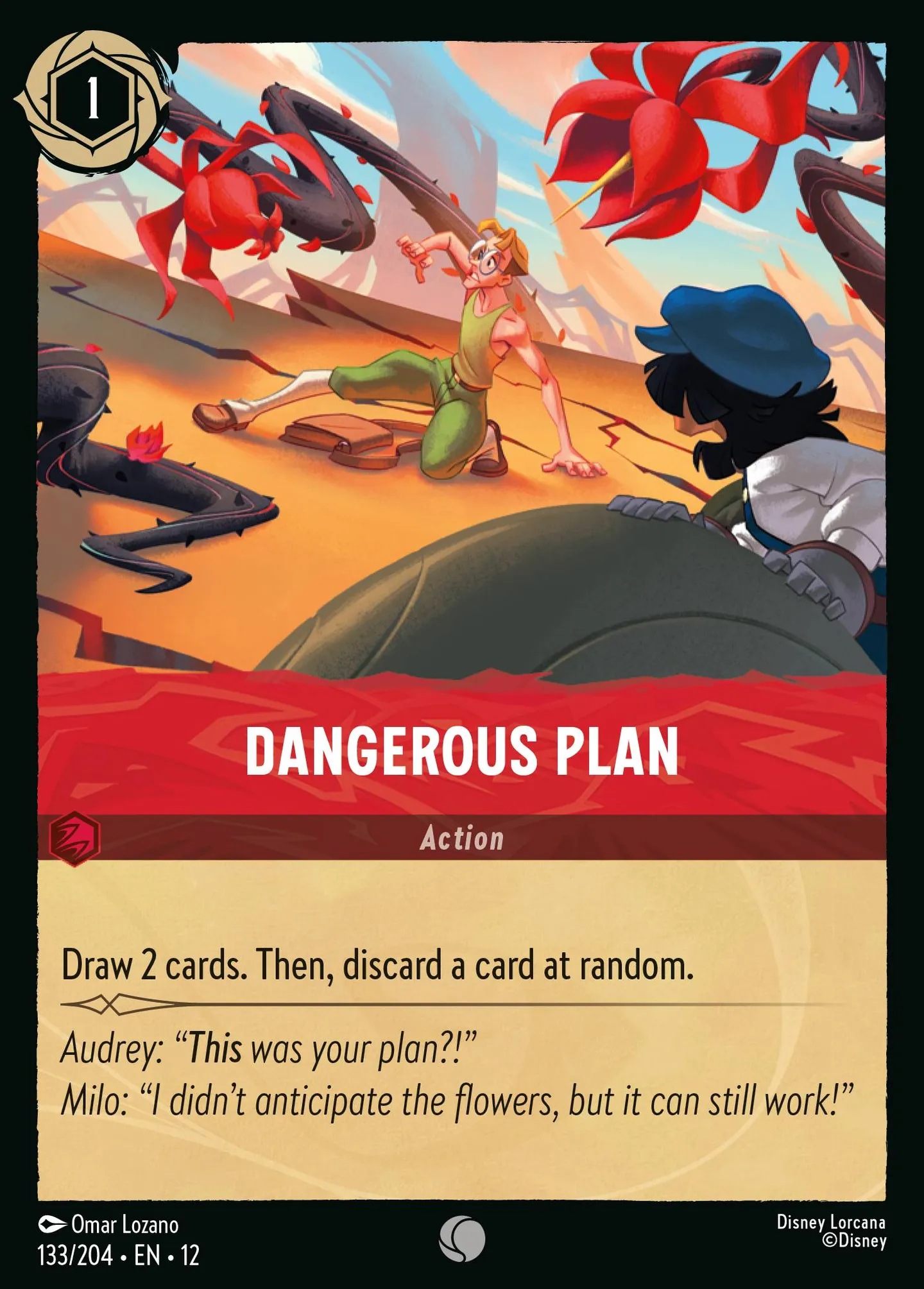 Plan dangereux — Wilds Unknown — Lorcana