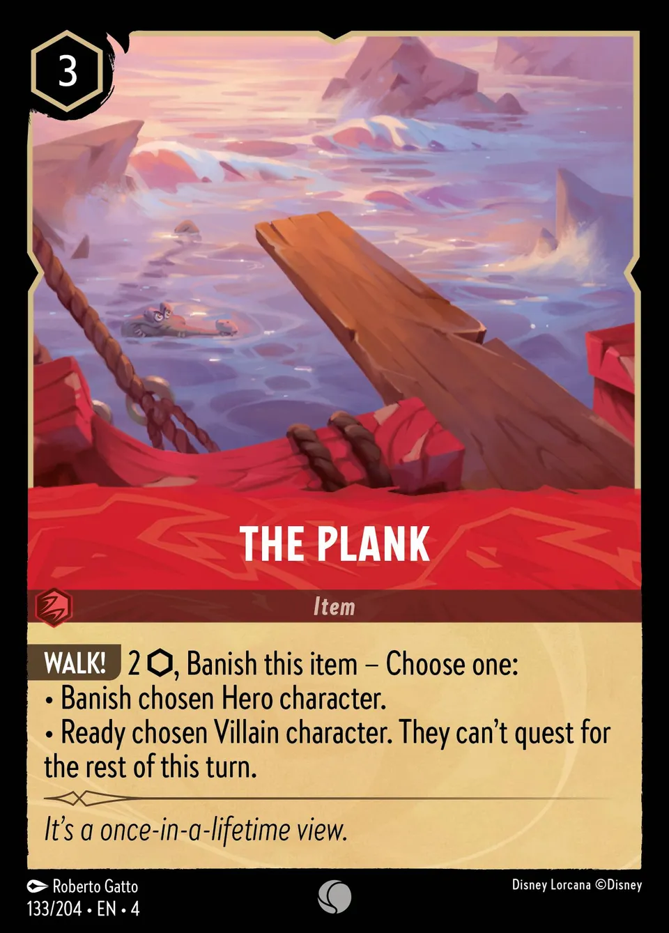 The Plank from Ursula's Return - Lorcana