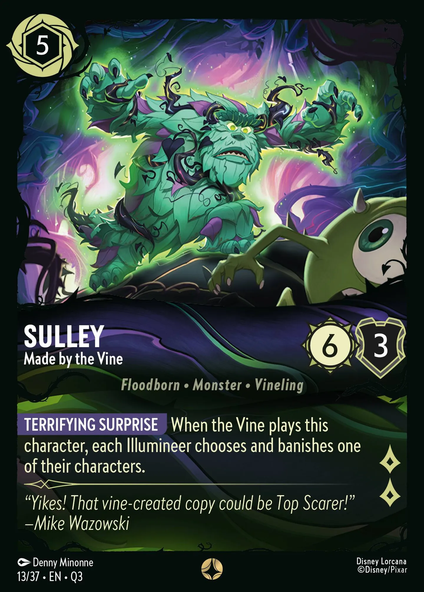 Sulley - Made by the Vine — Illumineer's Quest: The Great Hunny Rescue — Lorcana