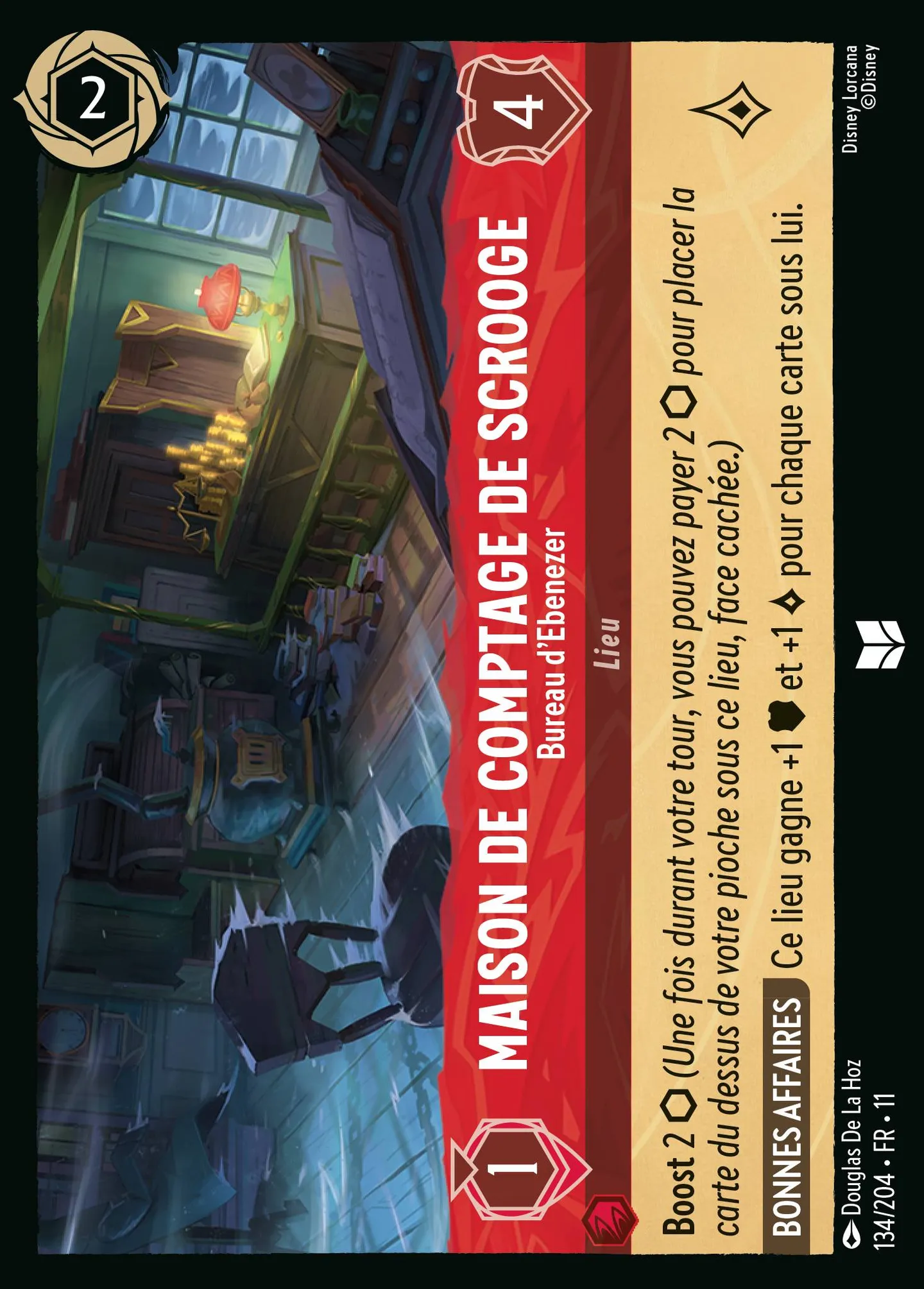 Maison de comptage de Scrooge - Bureau d'Ebenezer — Winterspell — Lorcana