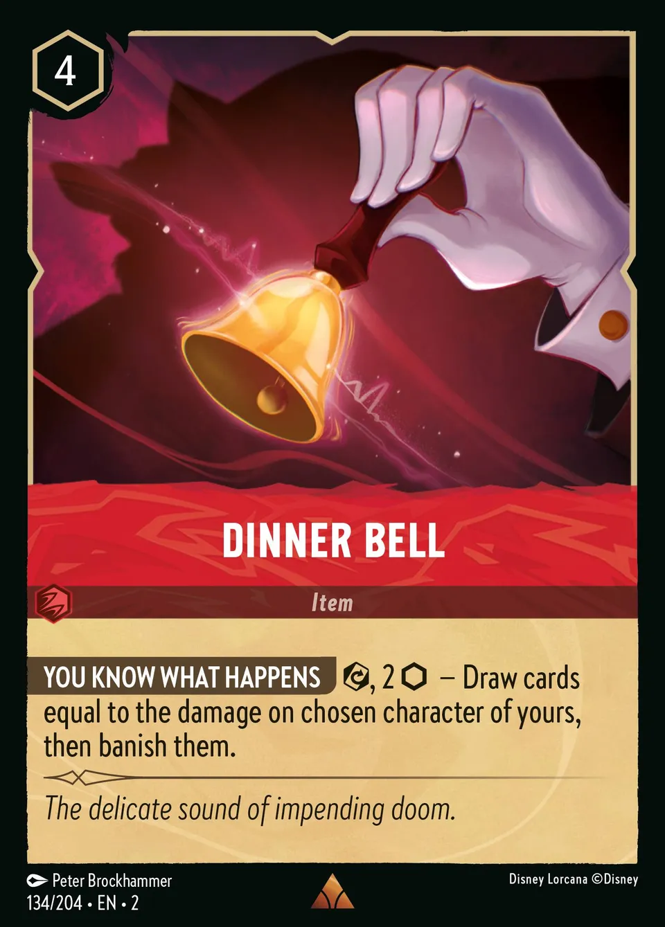 Dinner Bell from Rise of the Floodborn - Lorcana