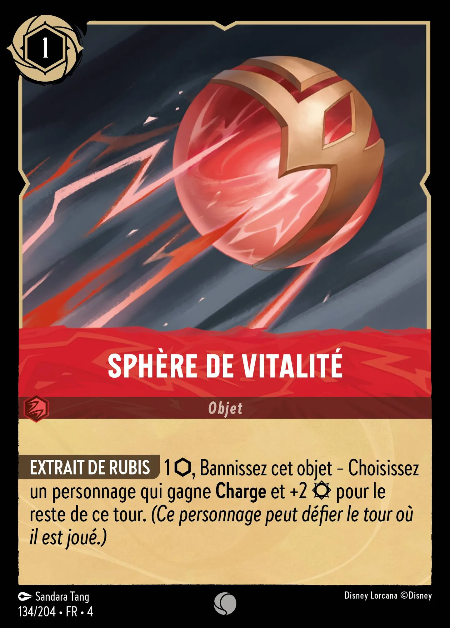 Sphère de Vitalité — Ursula's Return — Lorcana