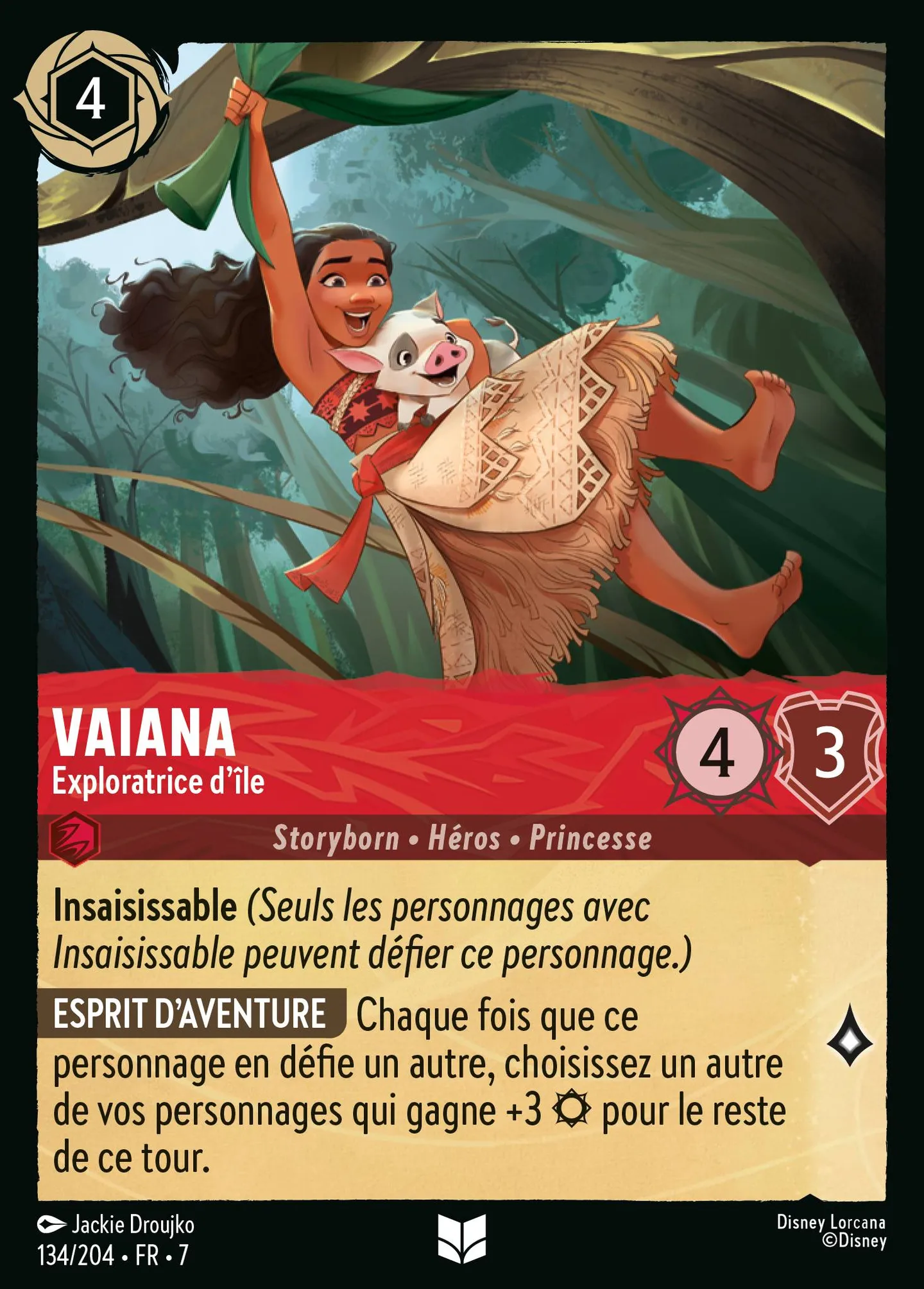 Vaiana - Exploratrice d'île — Archazia's Island — Lorcana