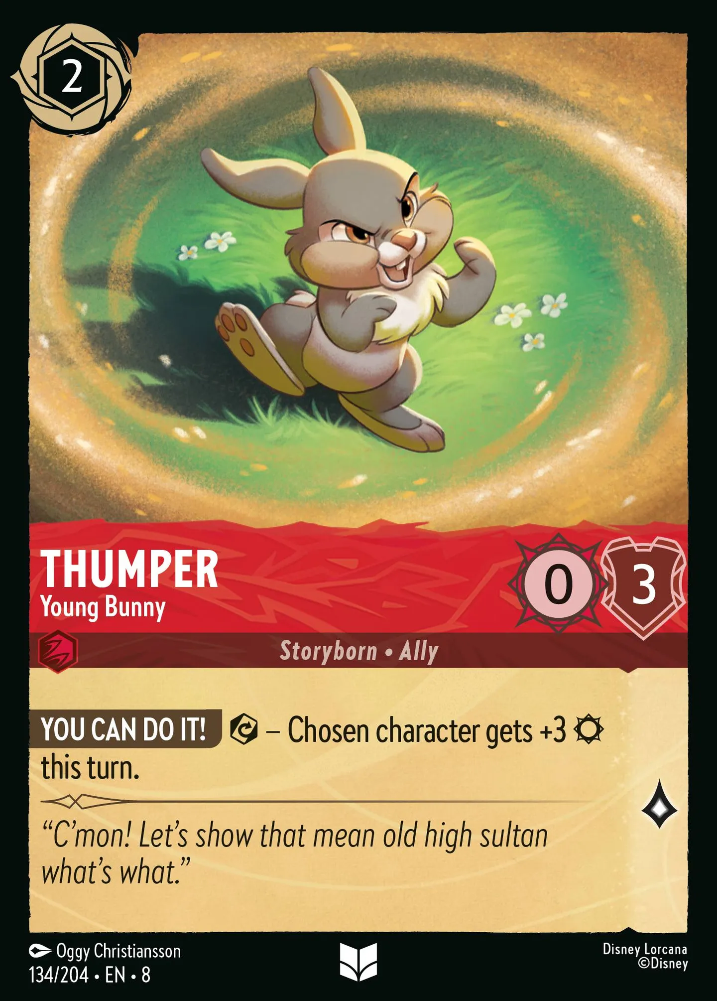 Thumper - Young Bunny — The Reign of Jafar — Lorcana