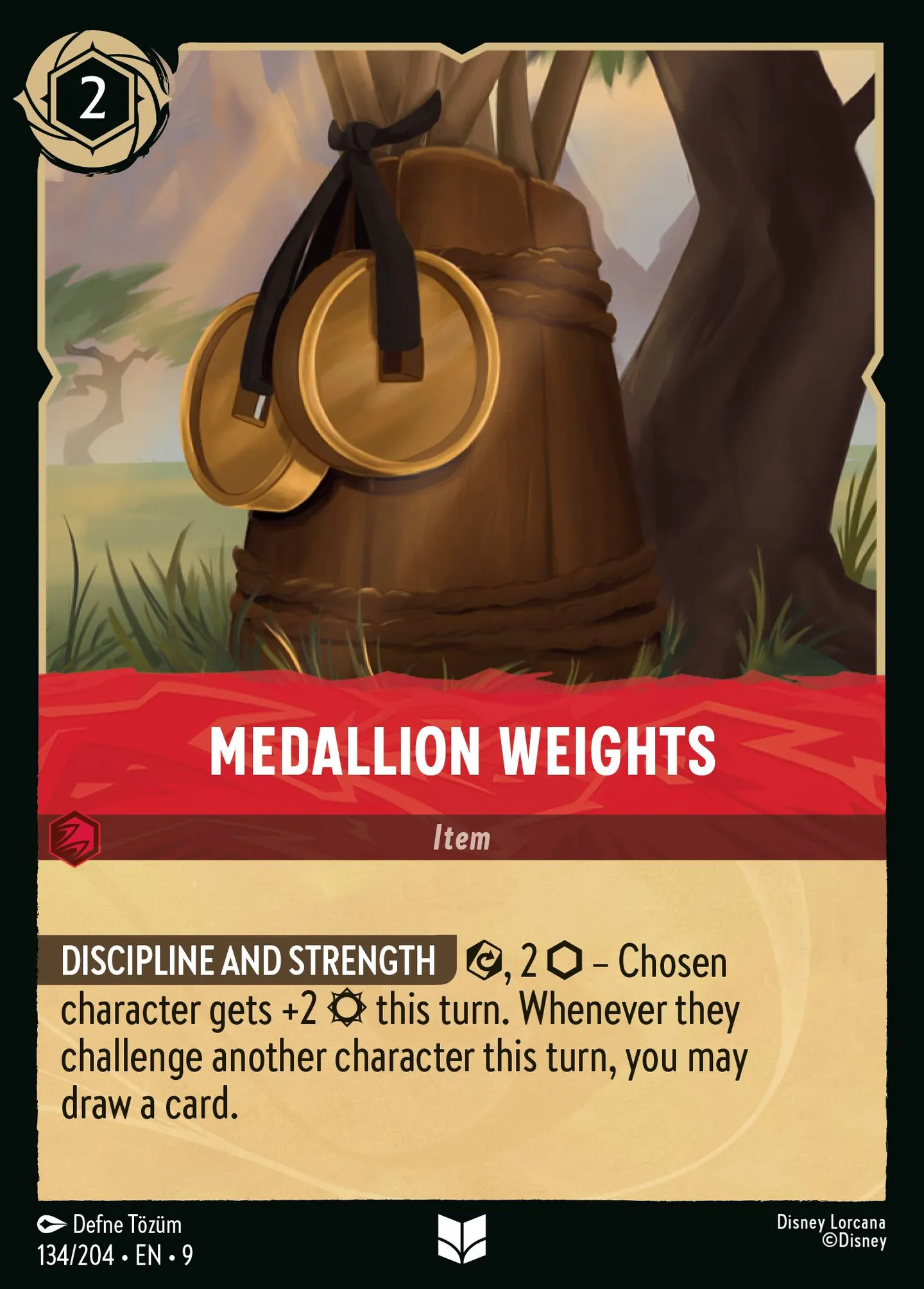 Medallion Weights — Fabled — Lorcana