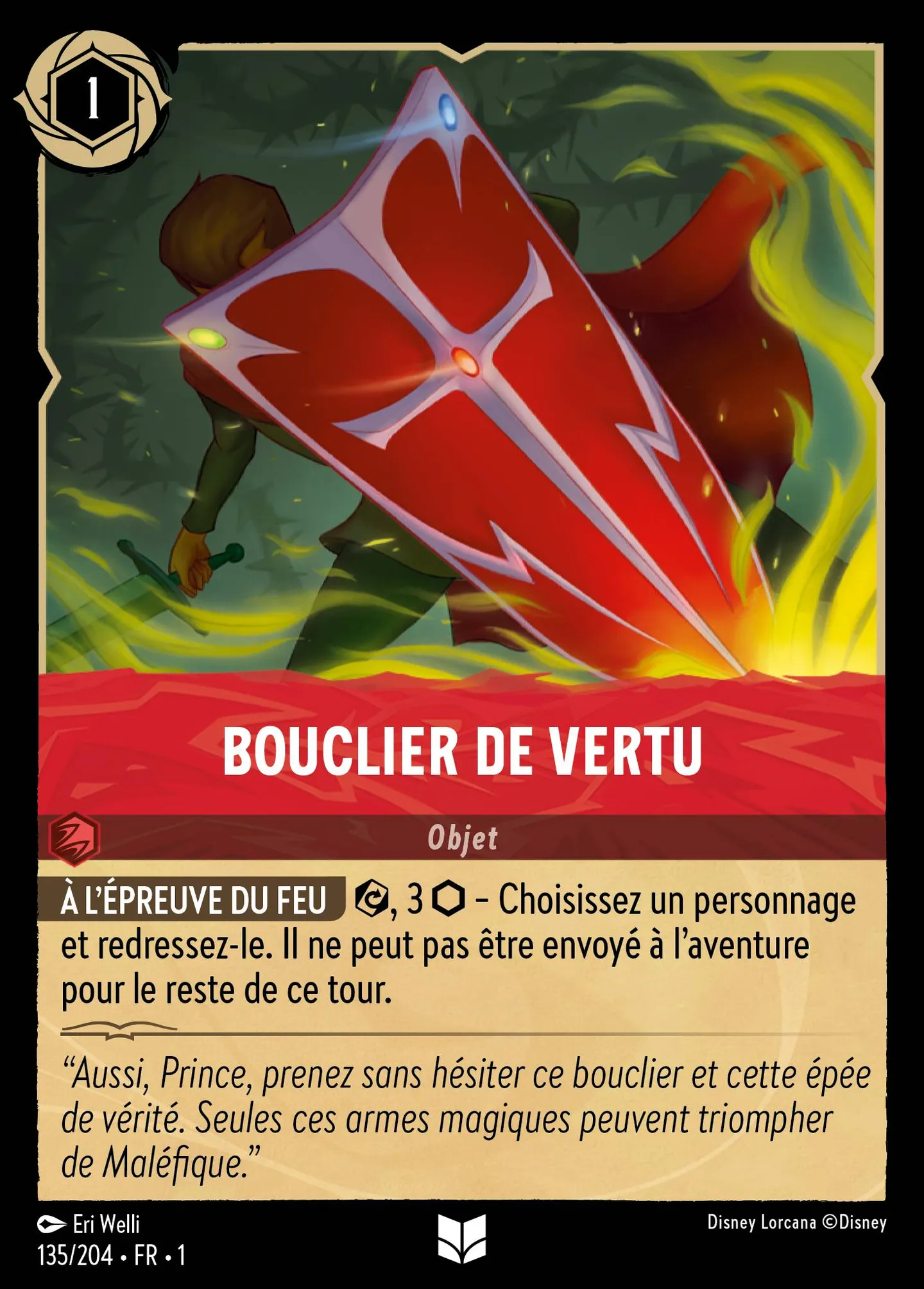 Bouclier de vertu — The First Chapter — Lorcana