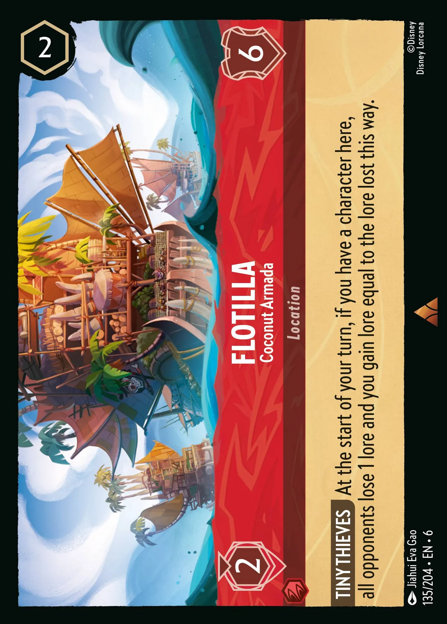 Flotilla - Coconut Armada — Azurite Sea — Lorcana