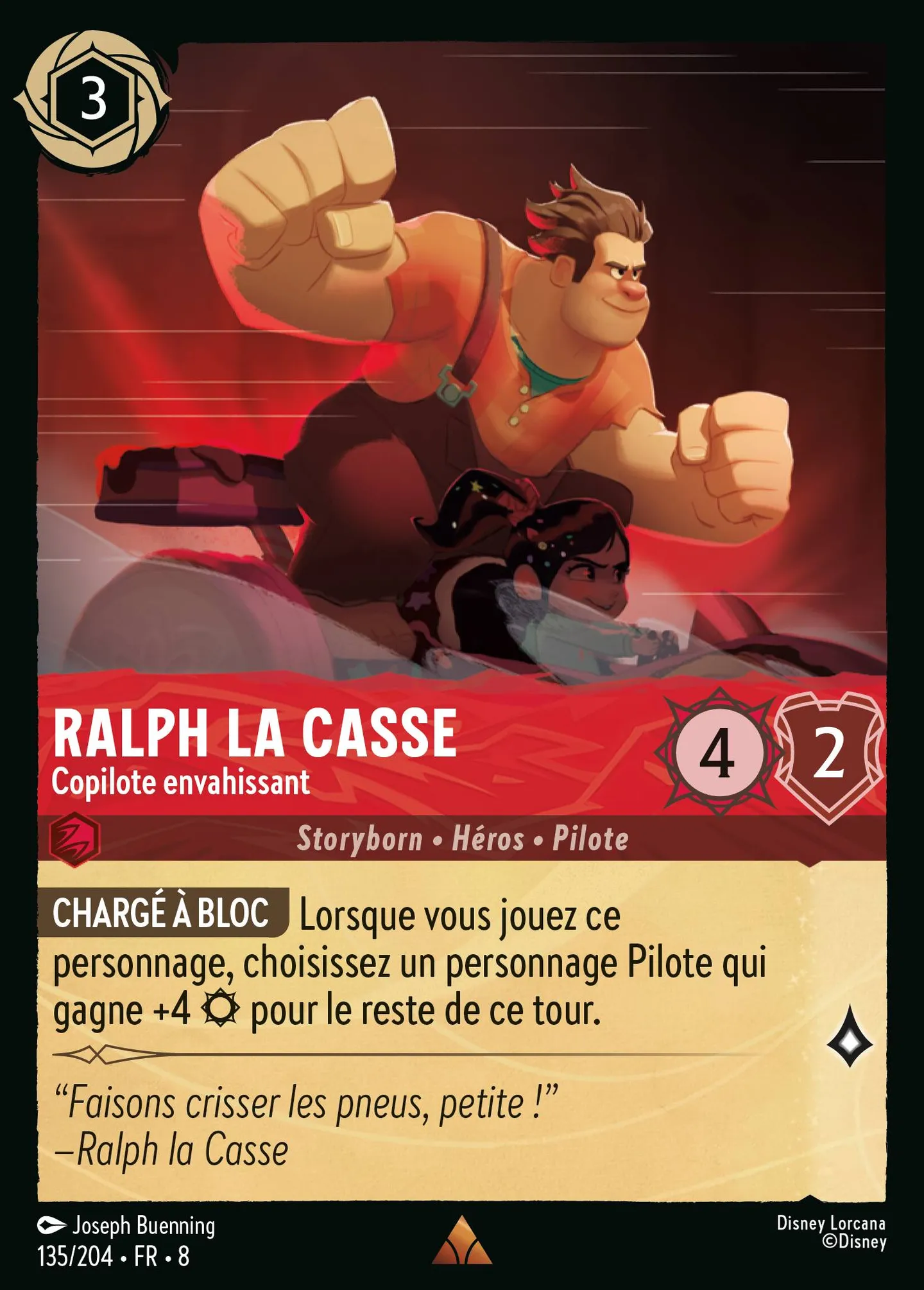 Ralph la Casse - Copilote envahissant — The Reign of Jafar — Lorcana
