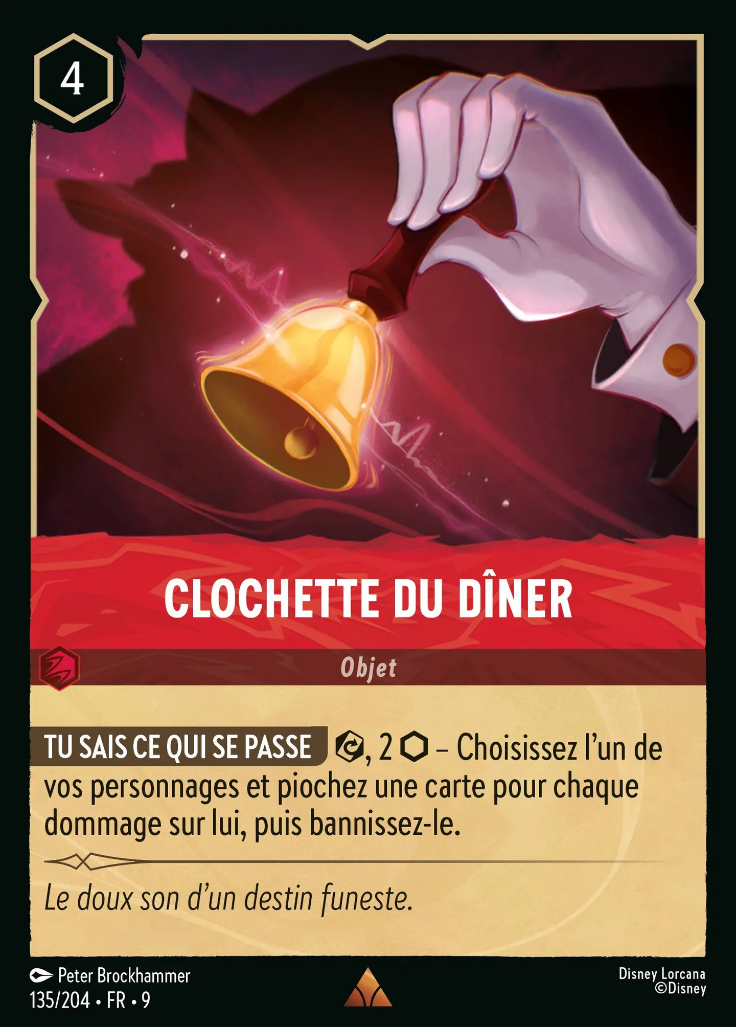 Clochette du dîner — Fabled — Lorcana