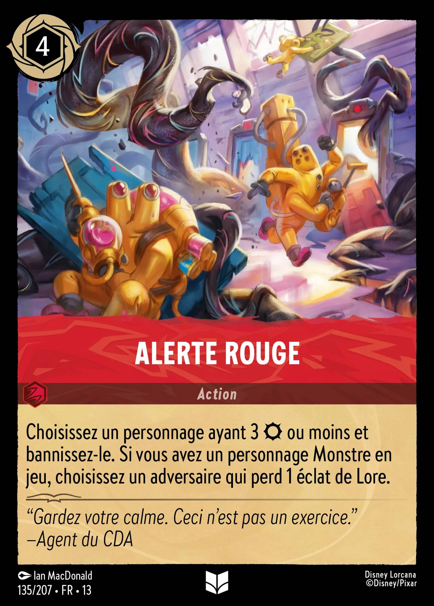 Alerte rouge — Attack of the Vine! — Lorcana