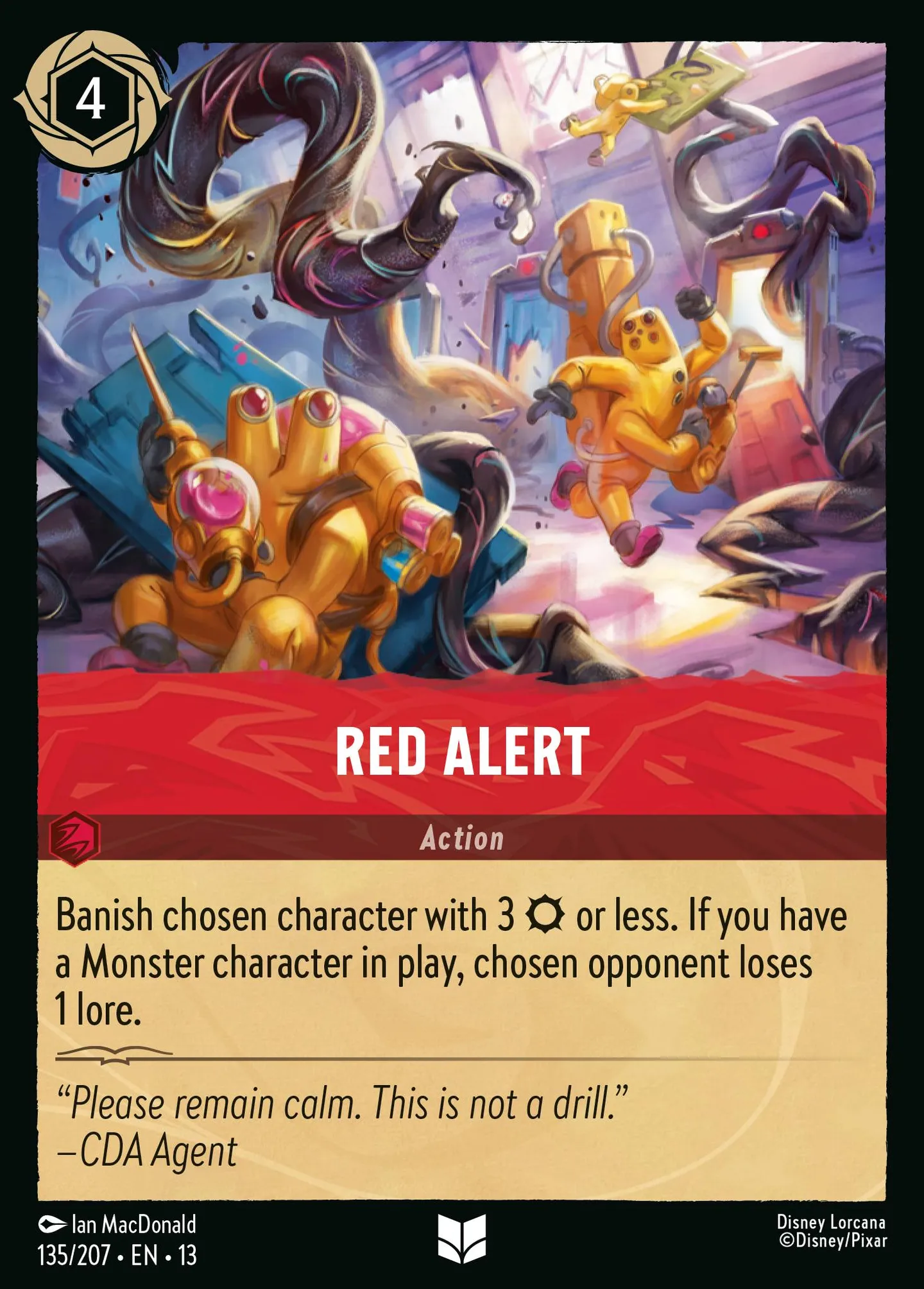 Red Alert — Attack of the Vine! — Lorcana