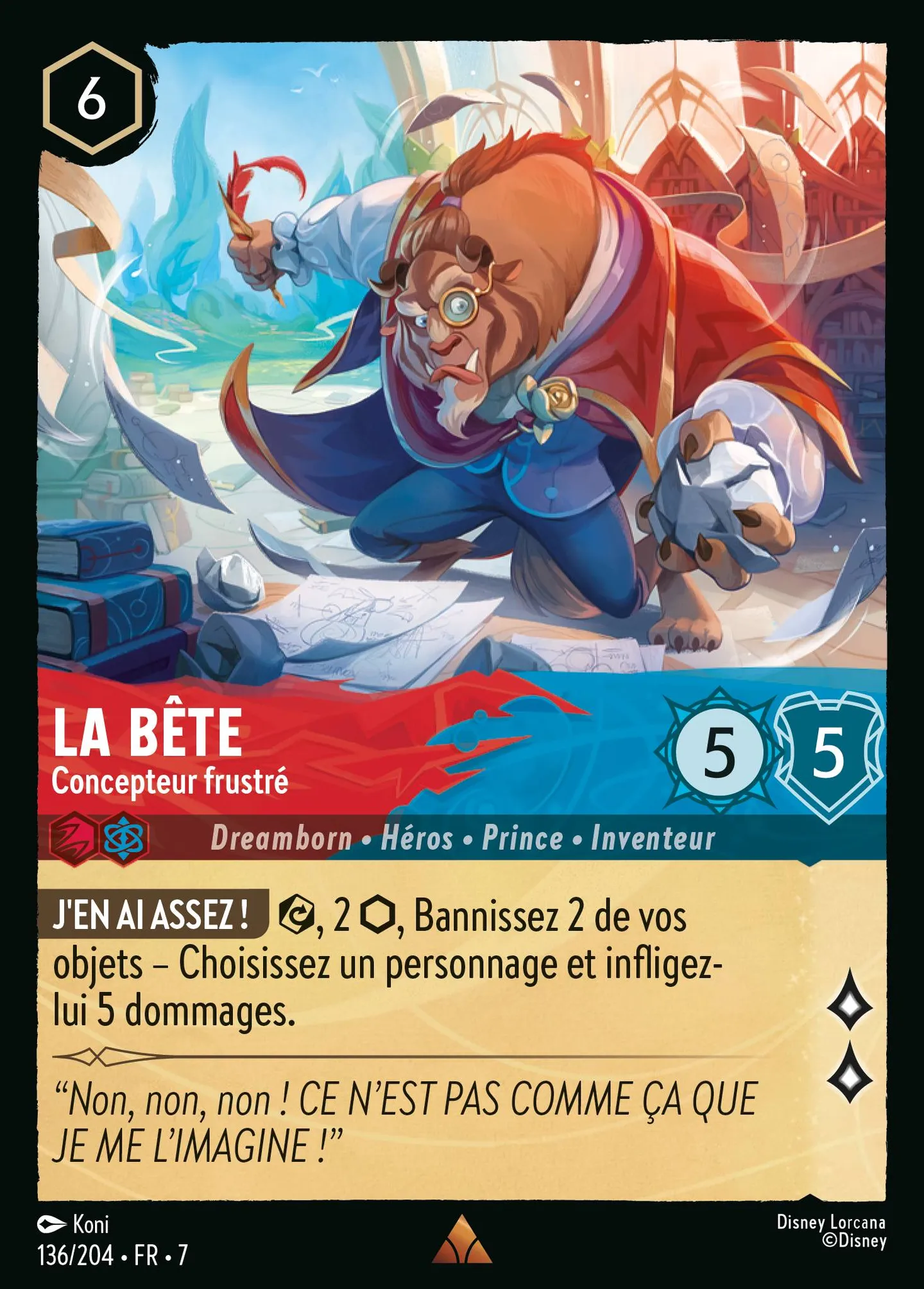 La Bête - Concepteur frustré — Archazia's Island — Lorcana