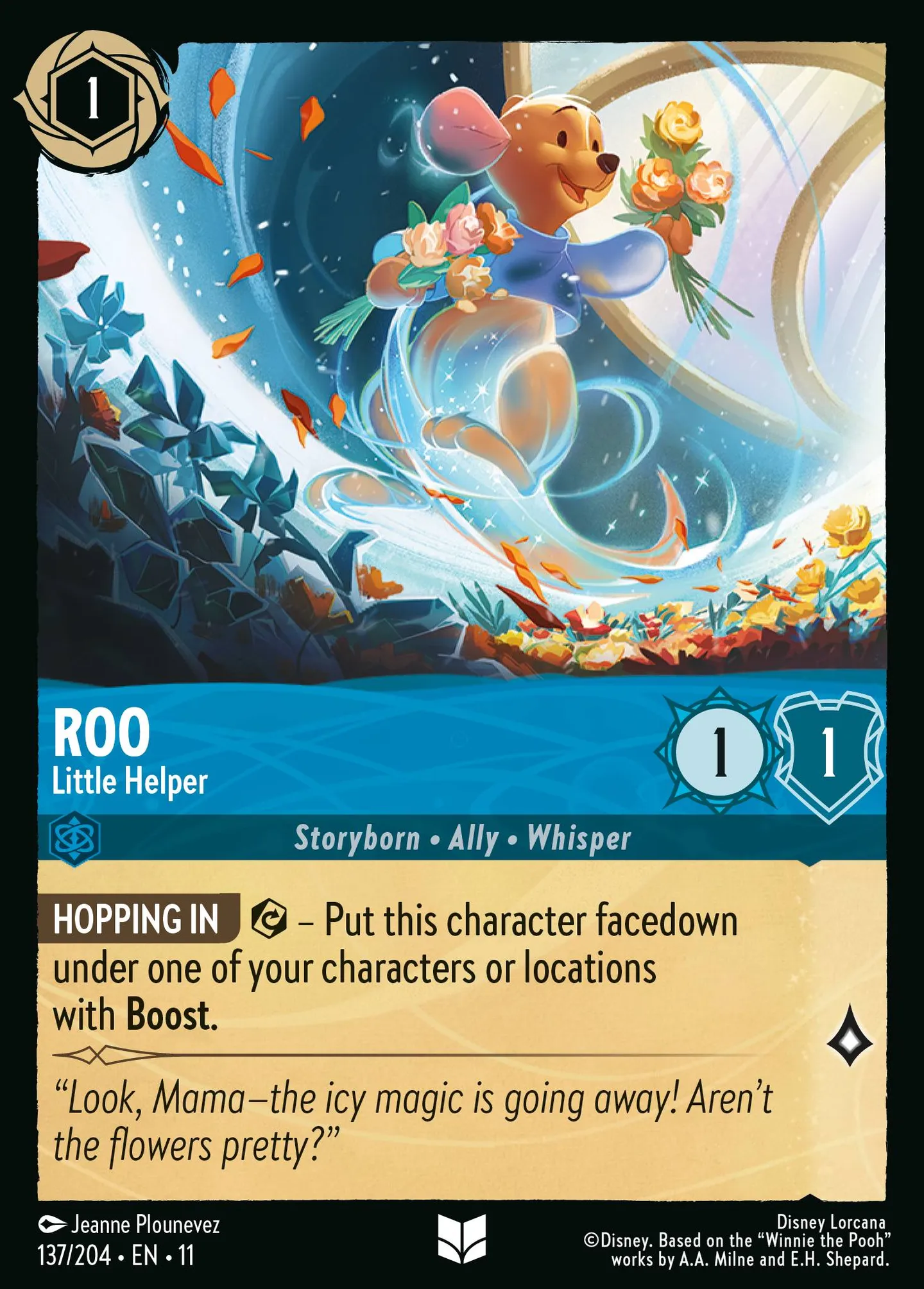 Roo - Little Helper — Winterspell — Lorcana