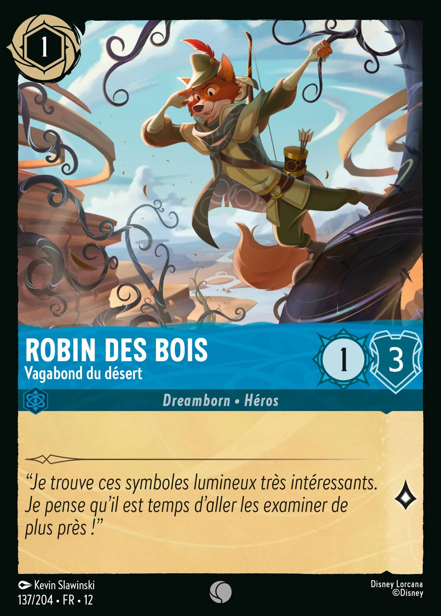Robin des Bois - Vagabond du désert — Wilds Unknown — Lorcana