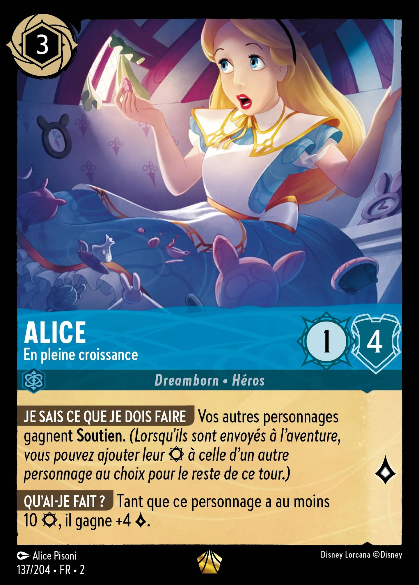Alice - En pleine croissance — Rise of the Floodborn — Lorcana