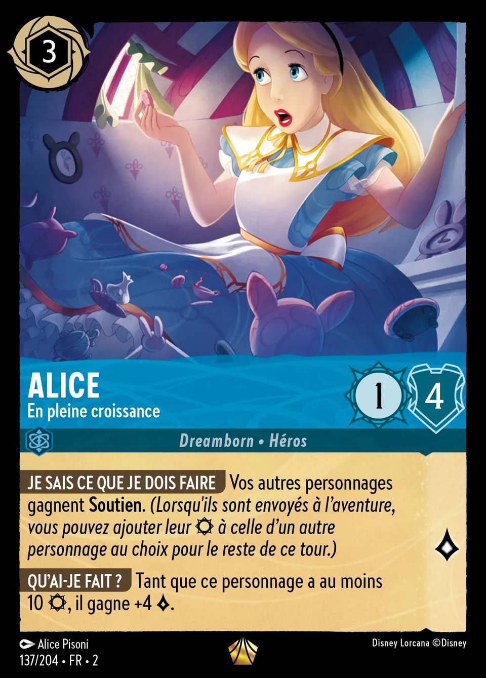 Alice - En pleine croissance from Rise of the Floodborn - Lorcana