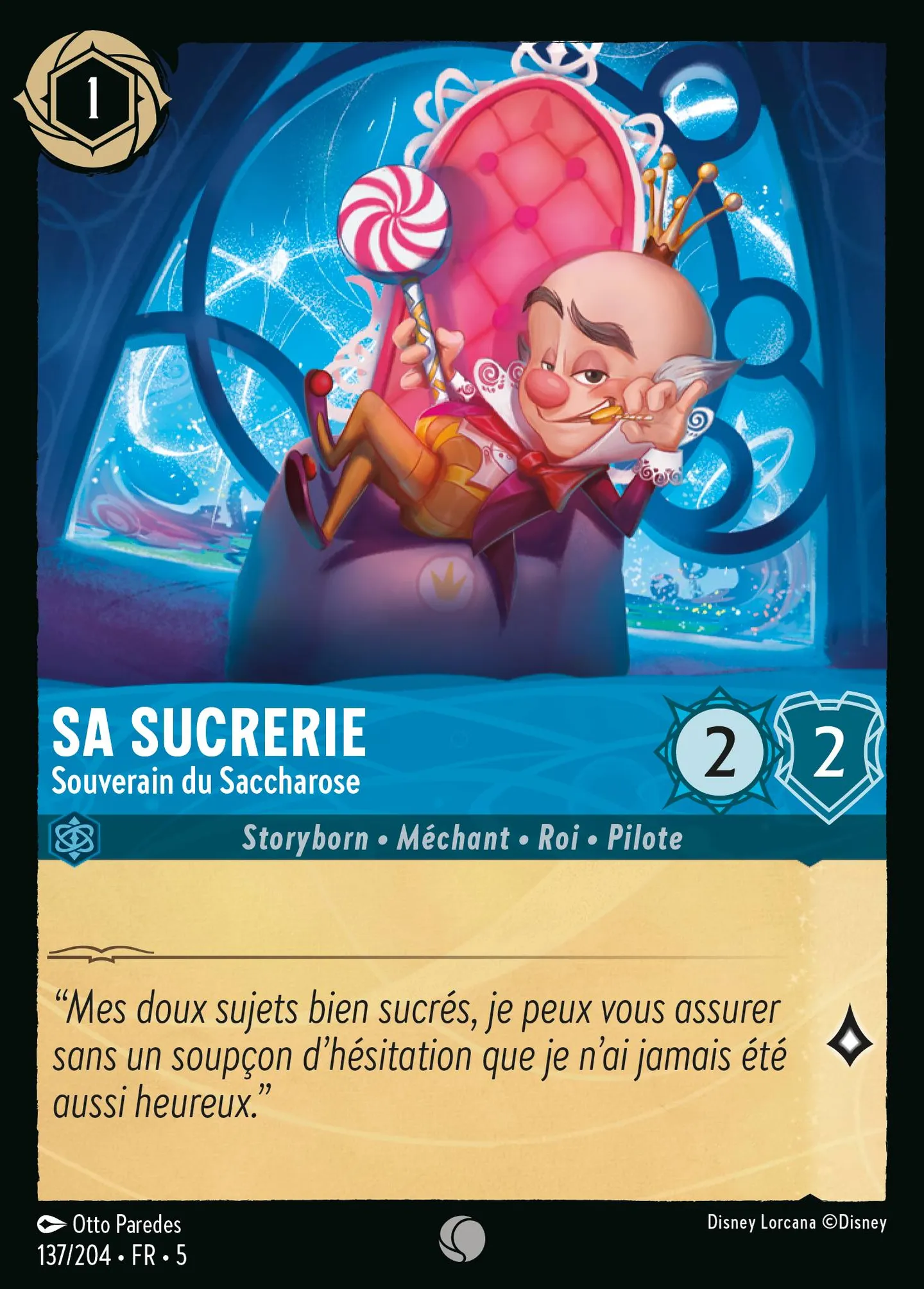 Sa Sucrerie - Souverain du Saccharose — Shimmering Skies — Lorcana