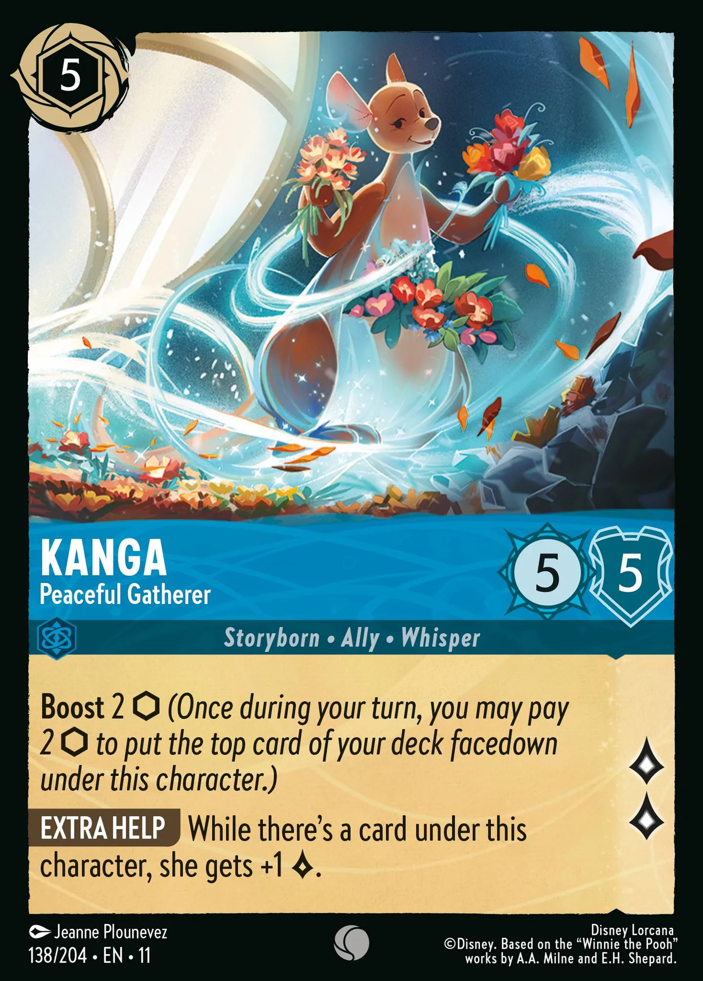 Kanga - Peaceful Gatherer — Winterspell — Lorcana