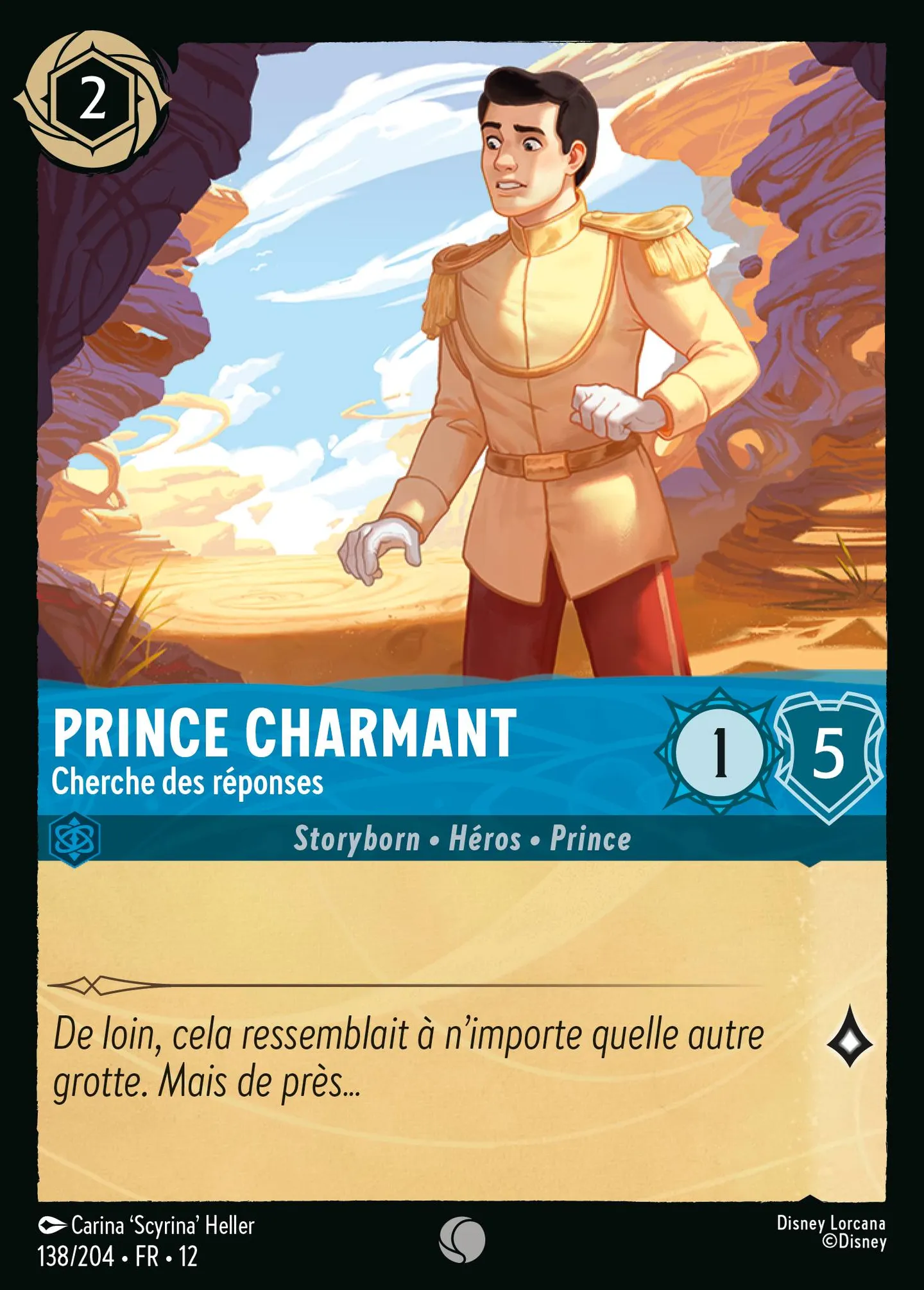 Prince charmant - Cherche des réponses — Wilds Unknown — Lorcana