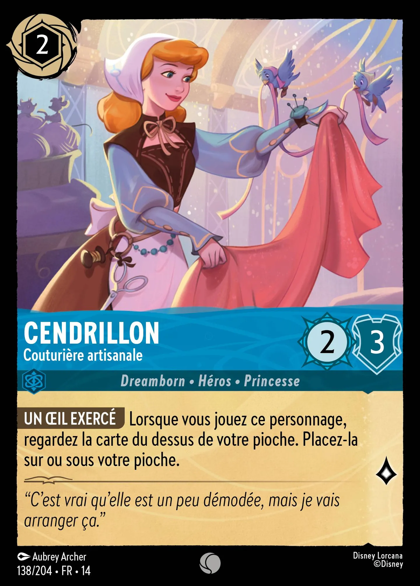 Cendrillon - Couturière artisanale — Hyperia City — Lorcana