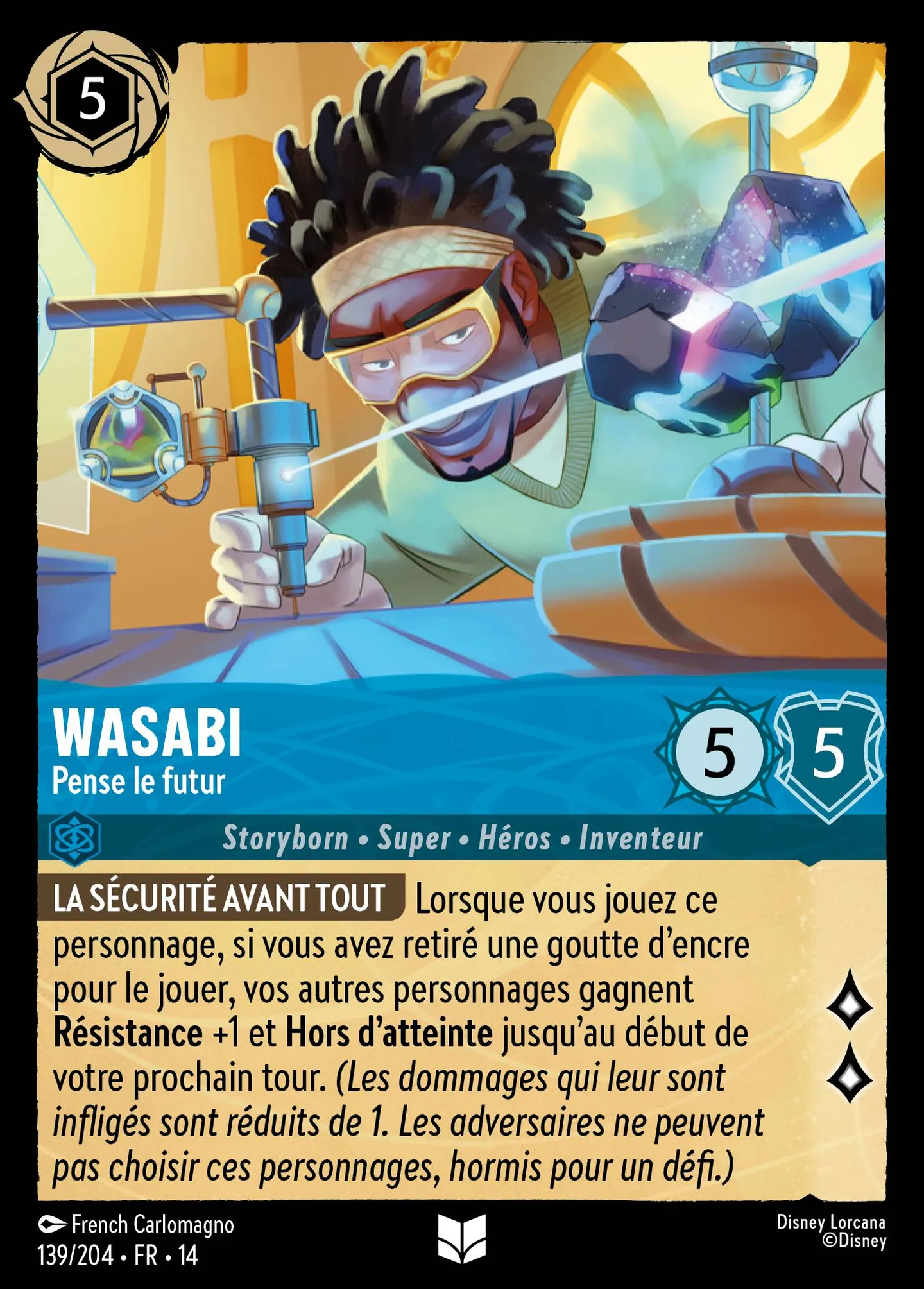 Wasabi - Pense le futur — Hyperia City — Lorcana