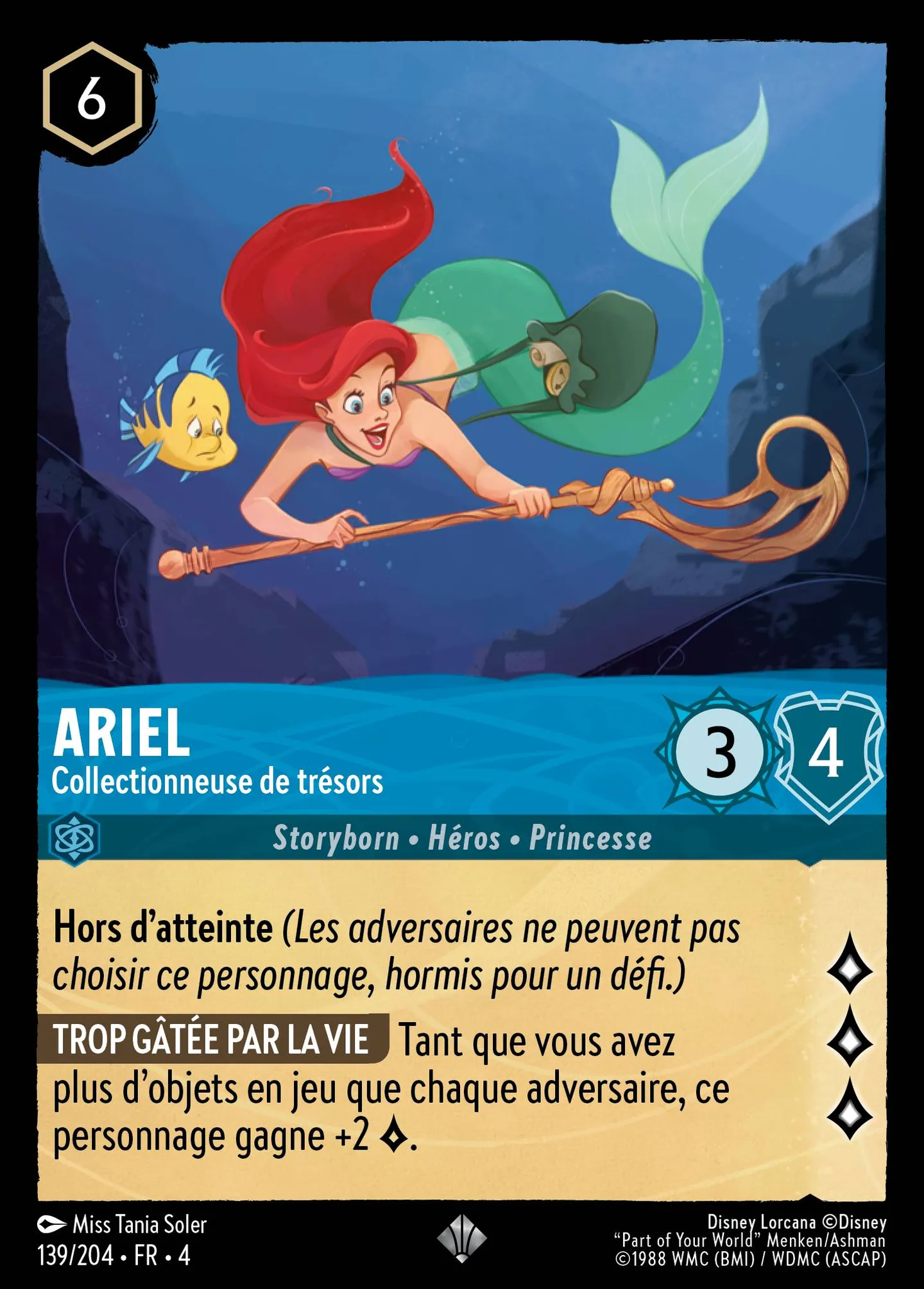 Ariel - Collectionneuse de trésors — Ursula's Return — Lorcana