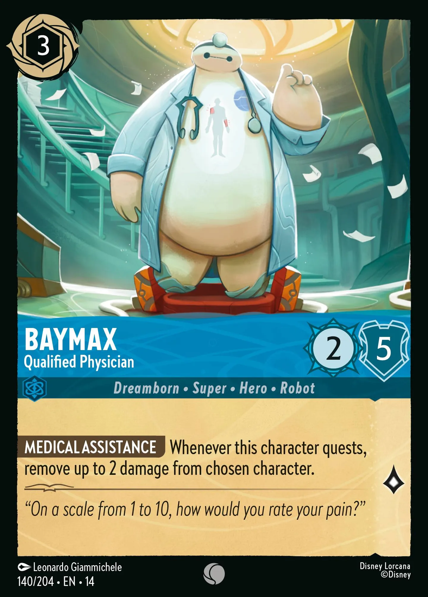 Baymax - Qualified Physician — Hyperia City — Lorcana