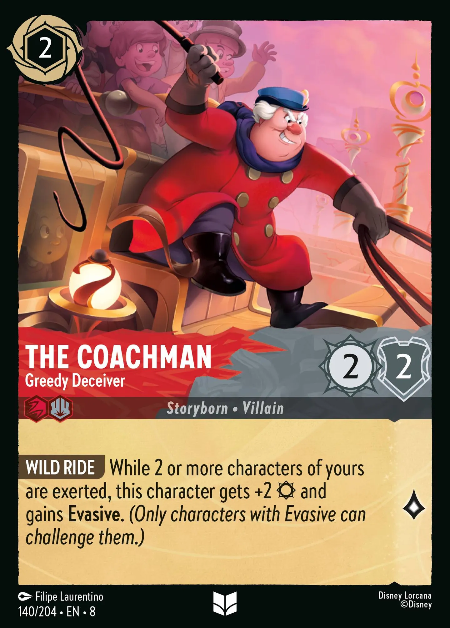 The Coachman - Greedy Deceiver — The Reign of Jafar — Lorcana