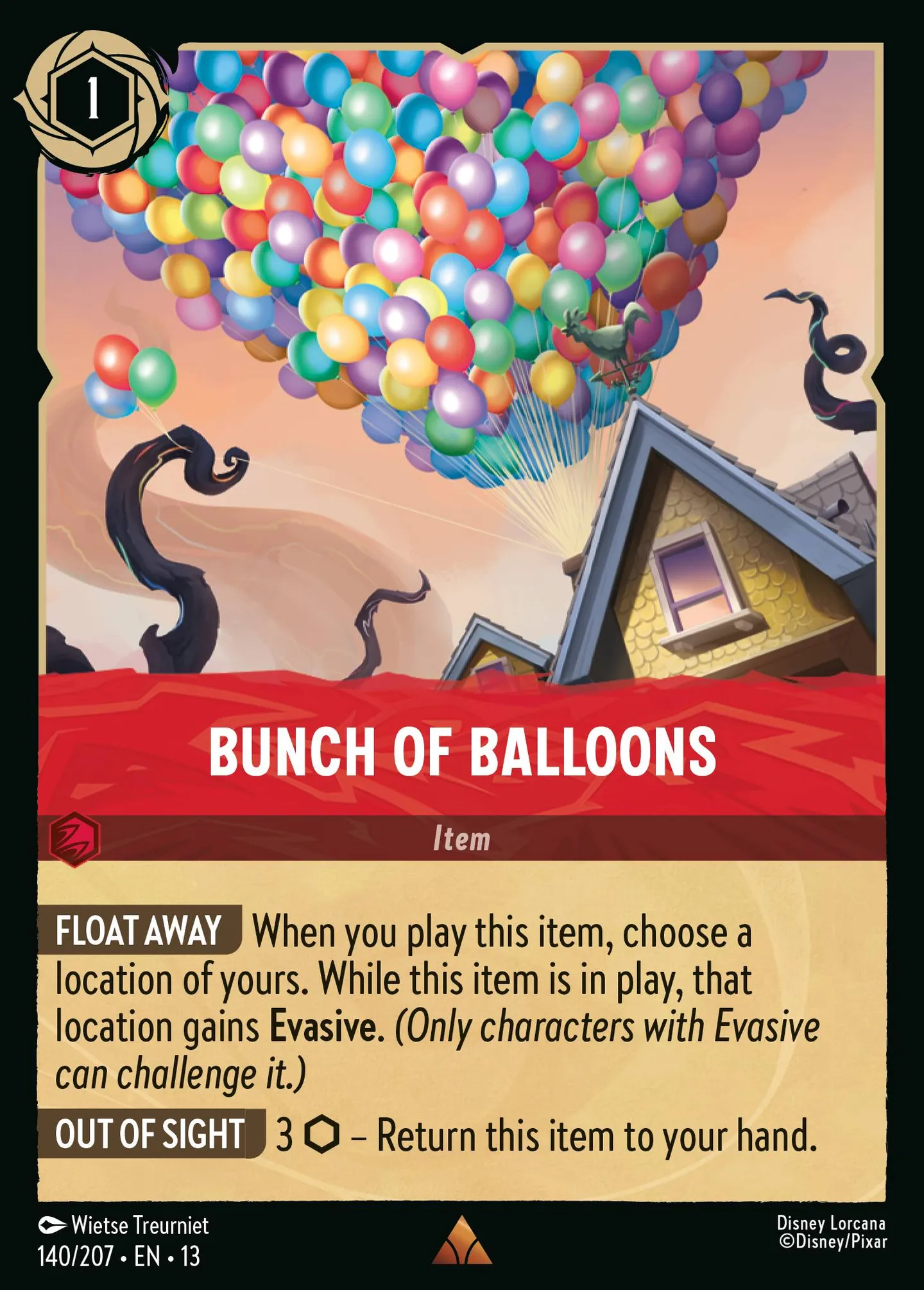 Grappe de ballons — Attack of the Vine! — Lorcana