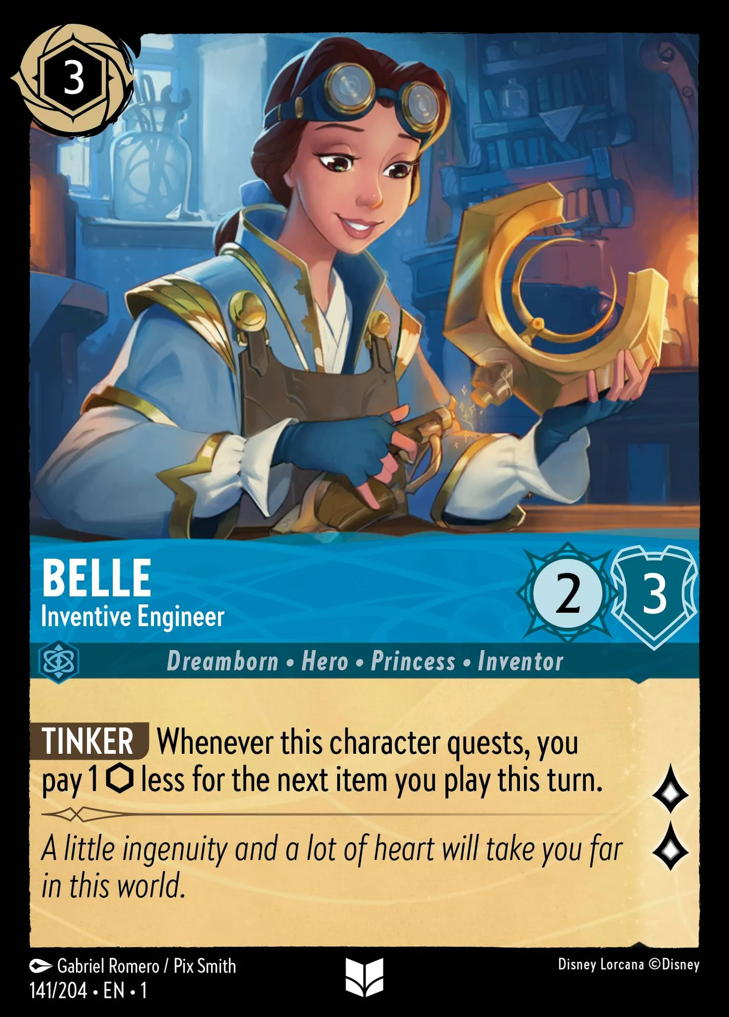 Belle - Inventrice — The First Chapter — Lorcana