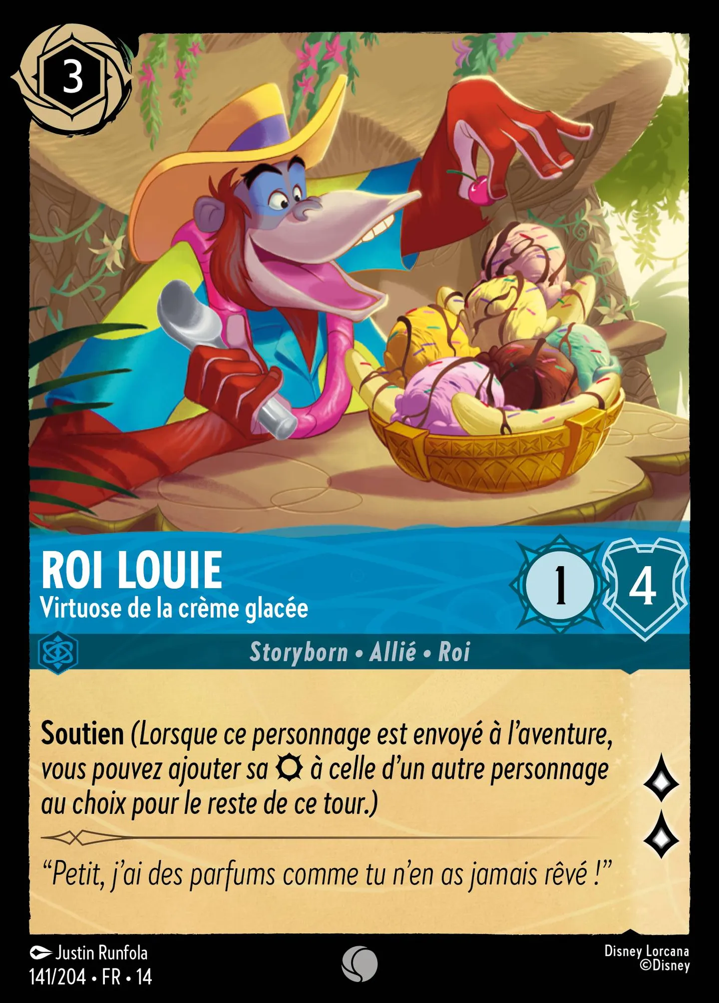 Roi Louie - Virtuose de la crème glacée — Hyperia City — Lorcana