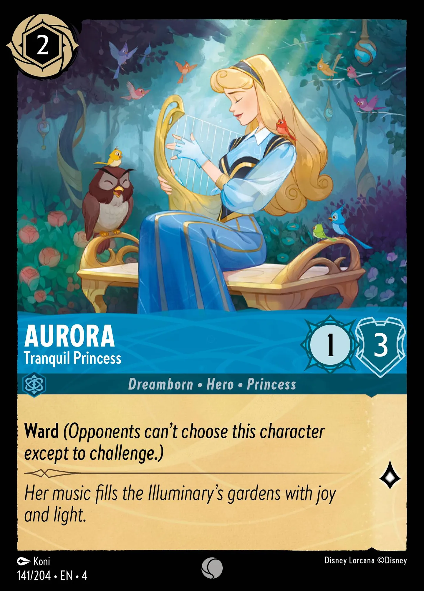 Aurore - Princesse sereine — Ursula's Return — Lorcana
