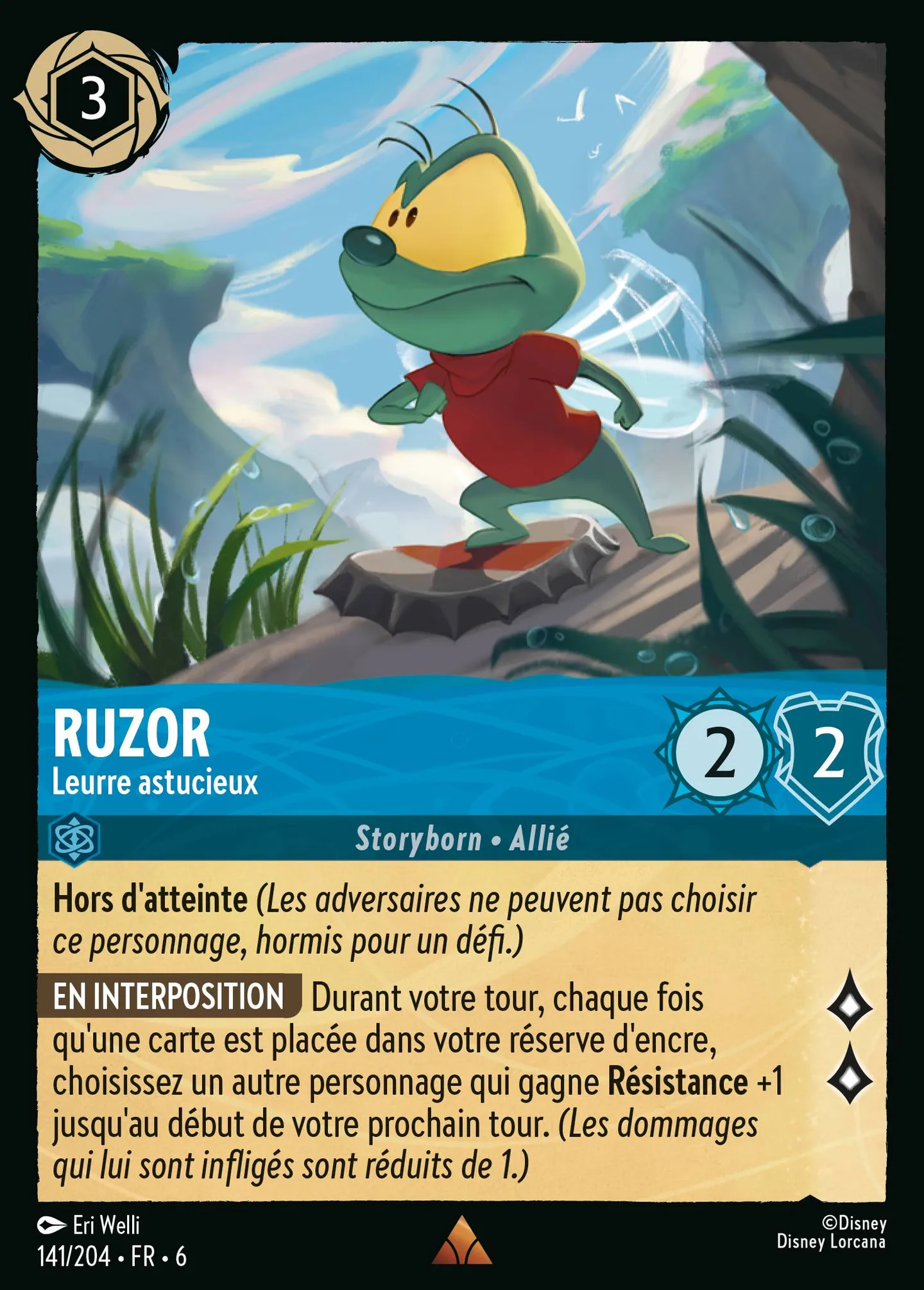 Ruzor - Leurre astucieux — Azurite Sea — Lorcana
