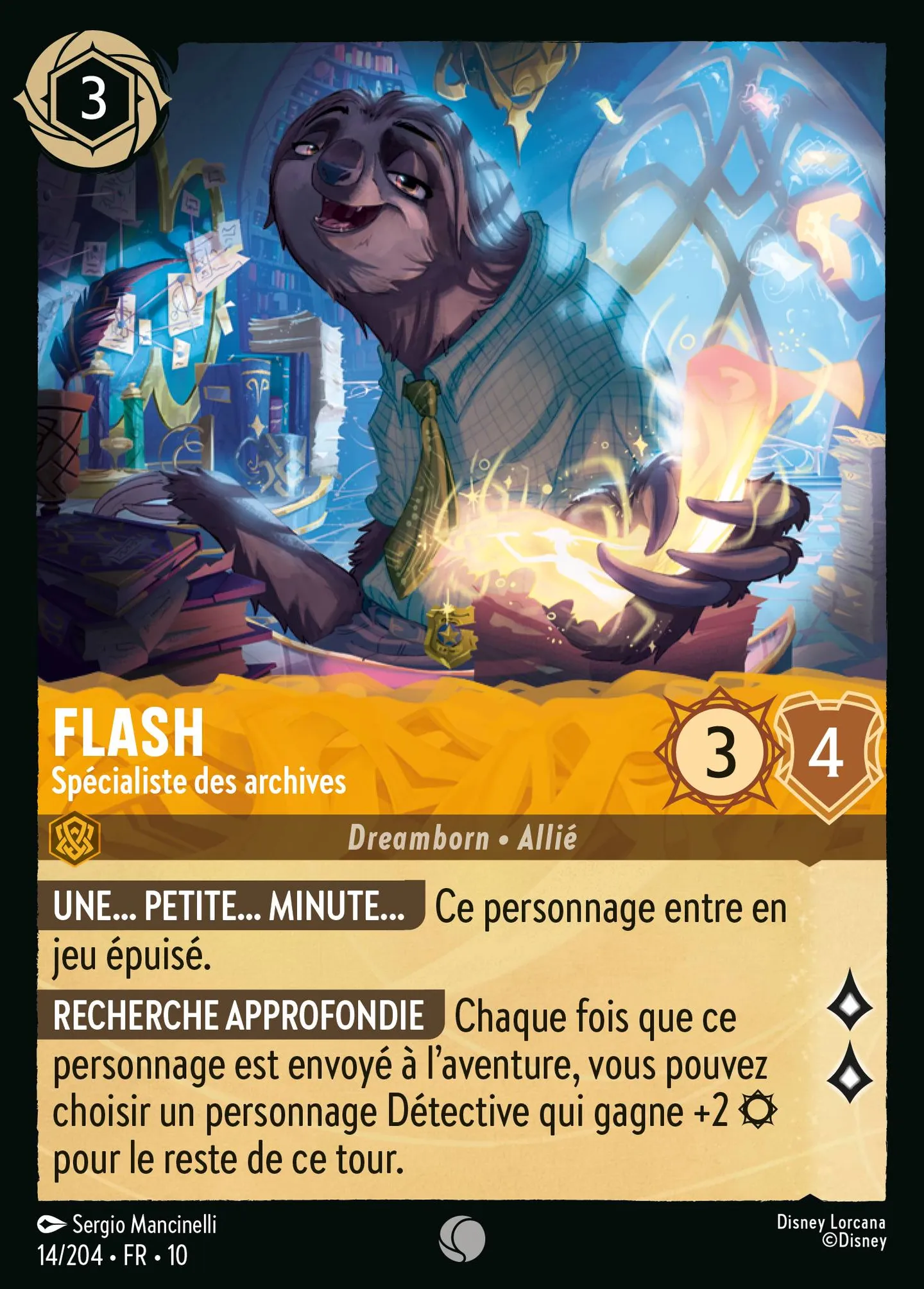 Flash - Spécialiste des archives — Whispers in the Well — Lorcana
