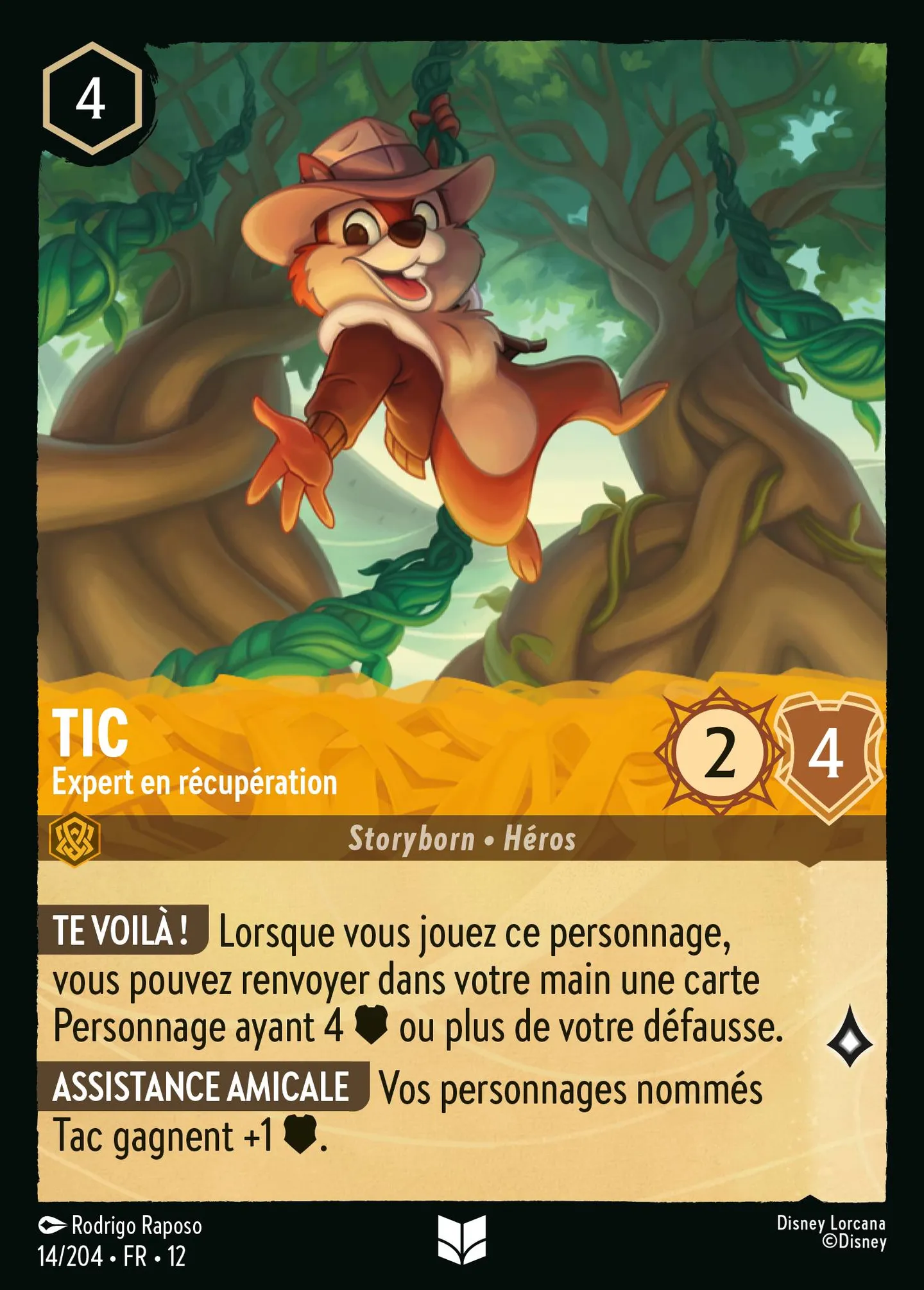 Tic - Expert en récupération — Wilds Unknown — Lorcana
